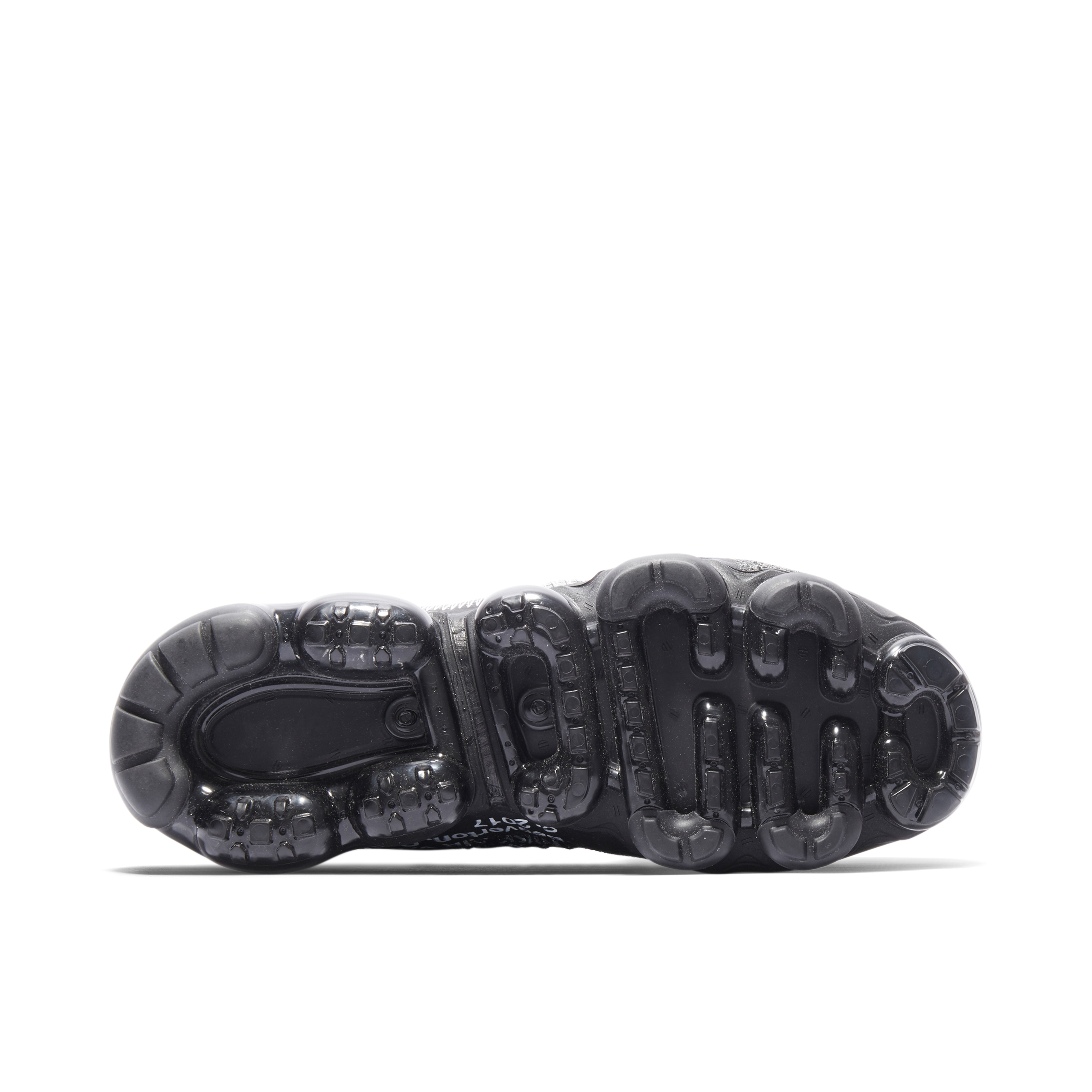 Off white vapormax black bottom sale