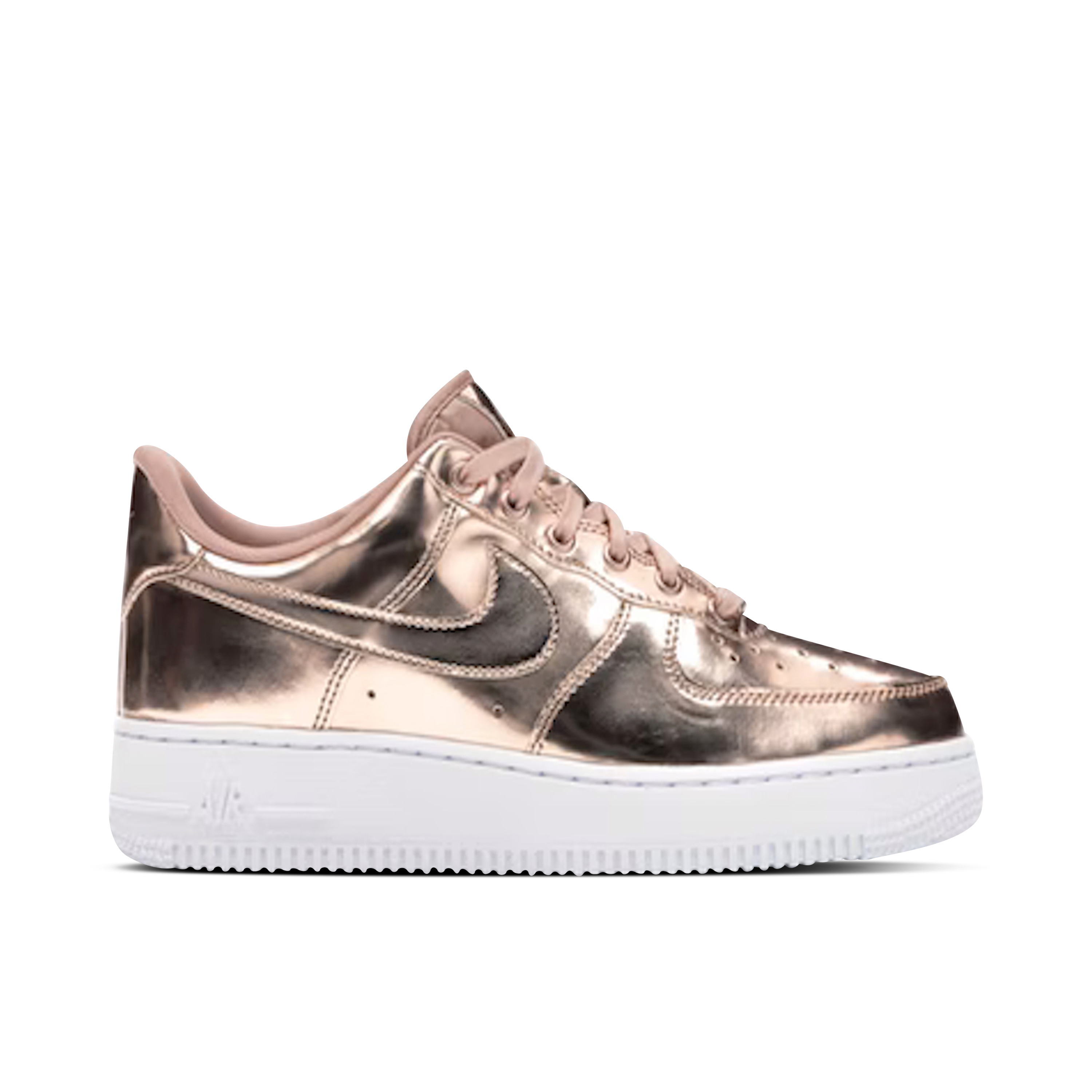 Nike air force hot sale 1 metallic rose gold