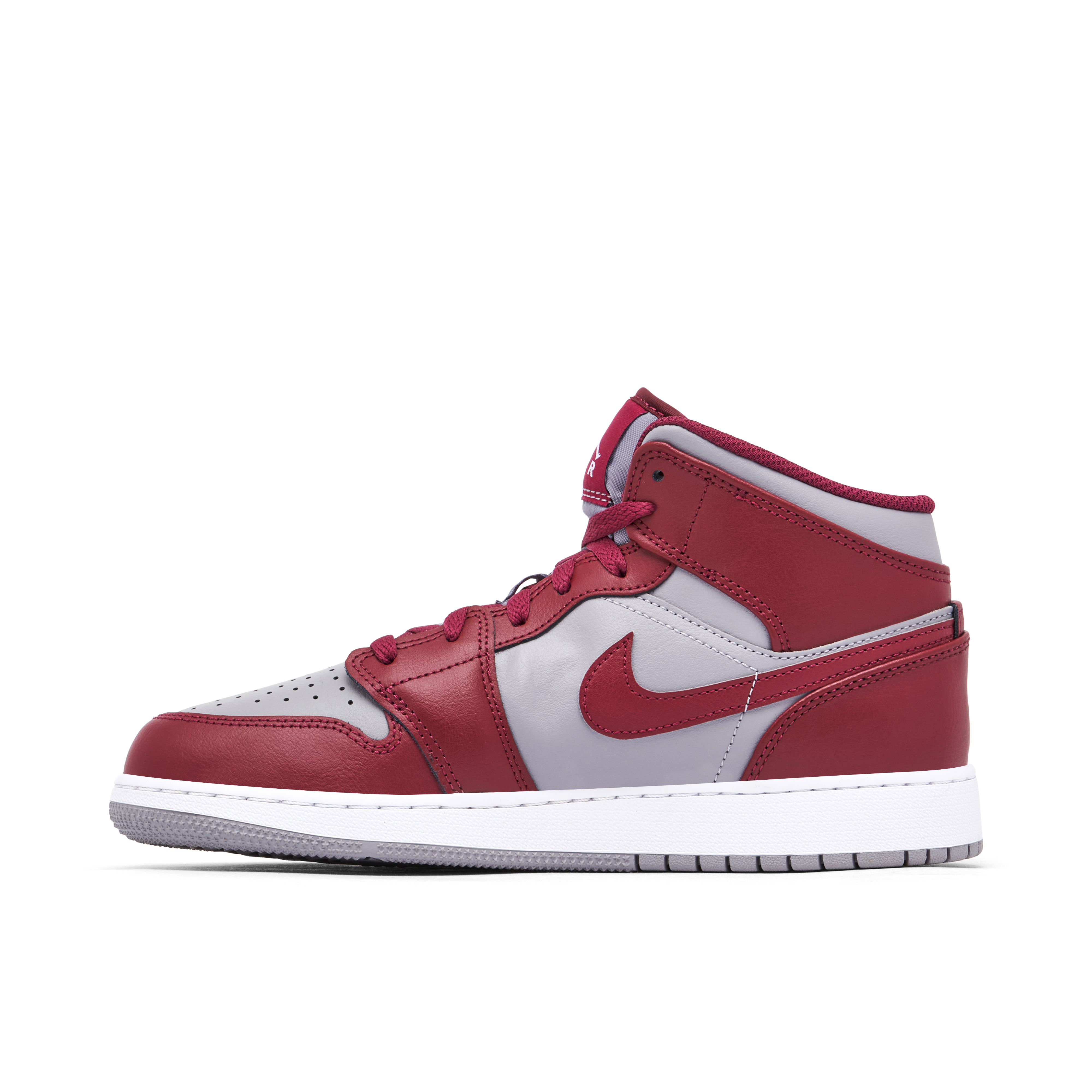 Air jordan 1 mid nouveau best sale team red