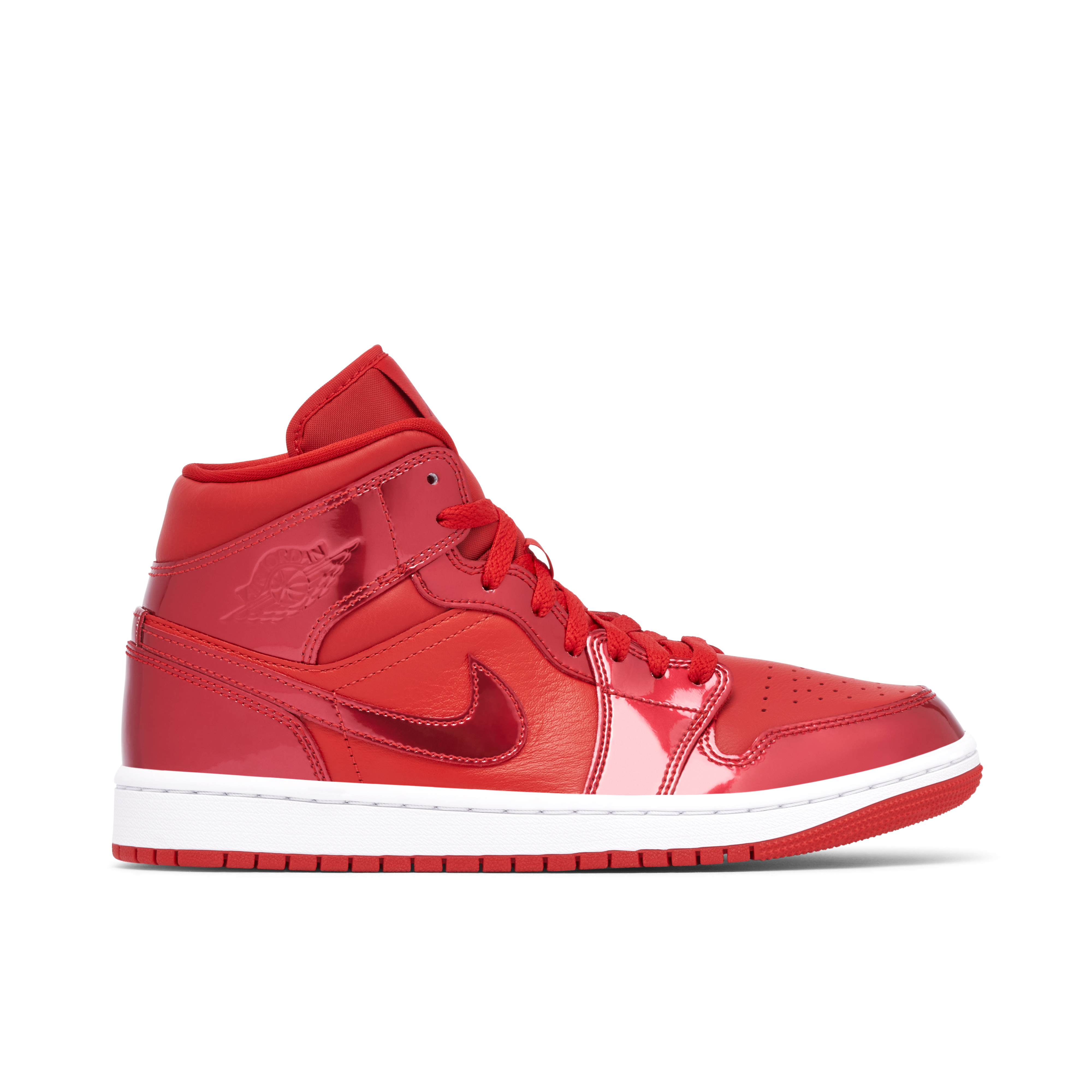 Air jordan 1 store mid bg red