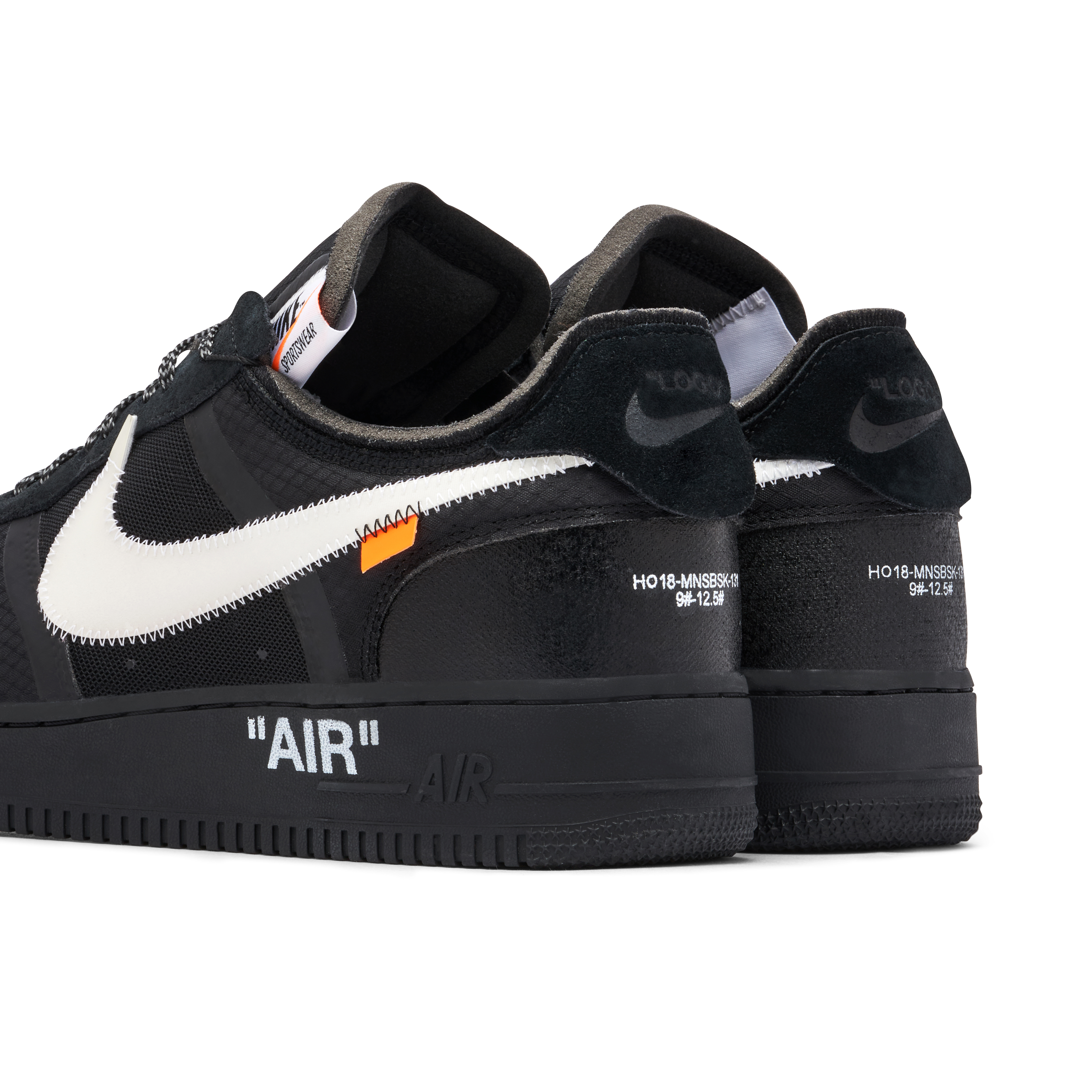 Get Ready For The OFF-WHITE x Nike Air Force 1 Low Black •