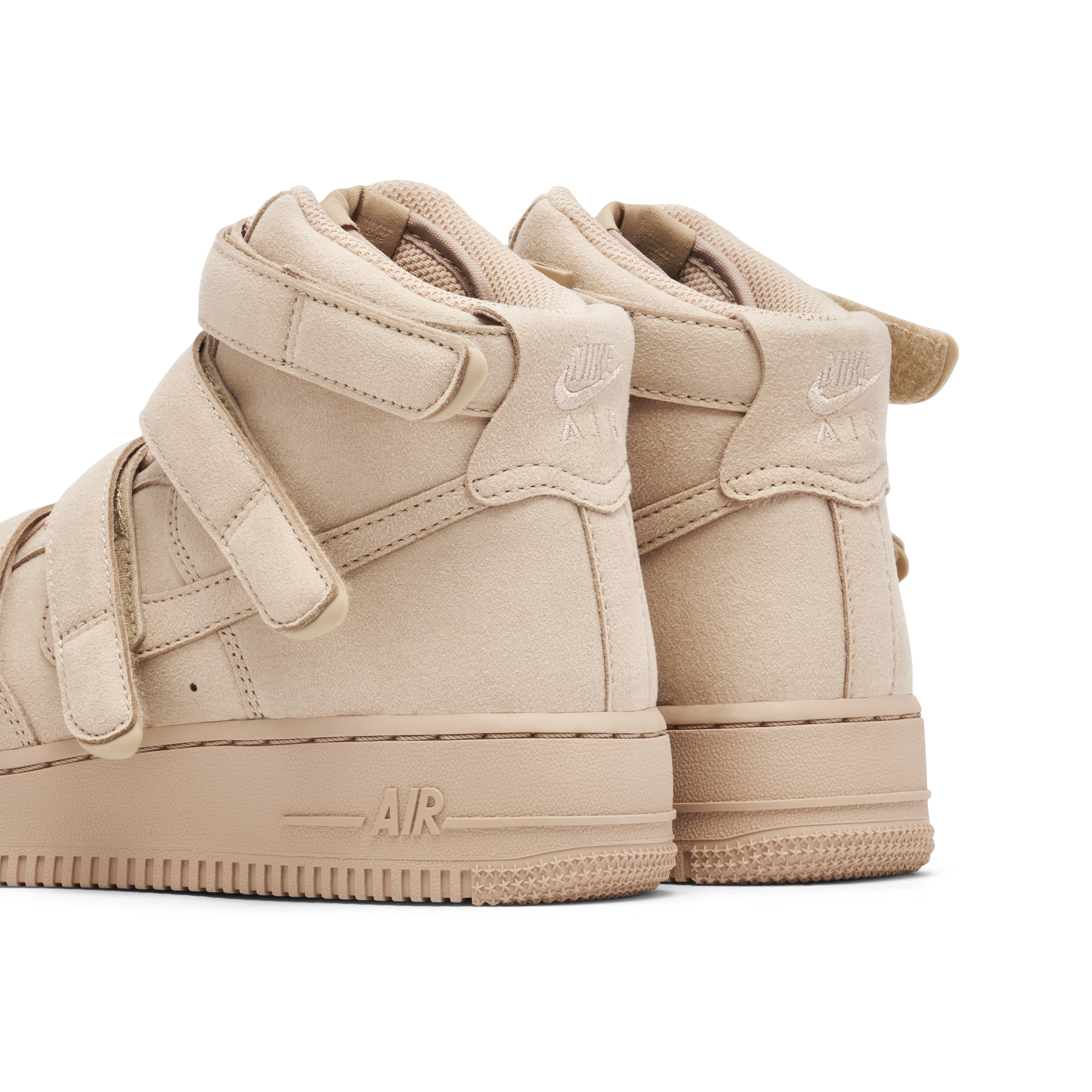 Air force 1 hot sale beige high top