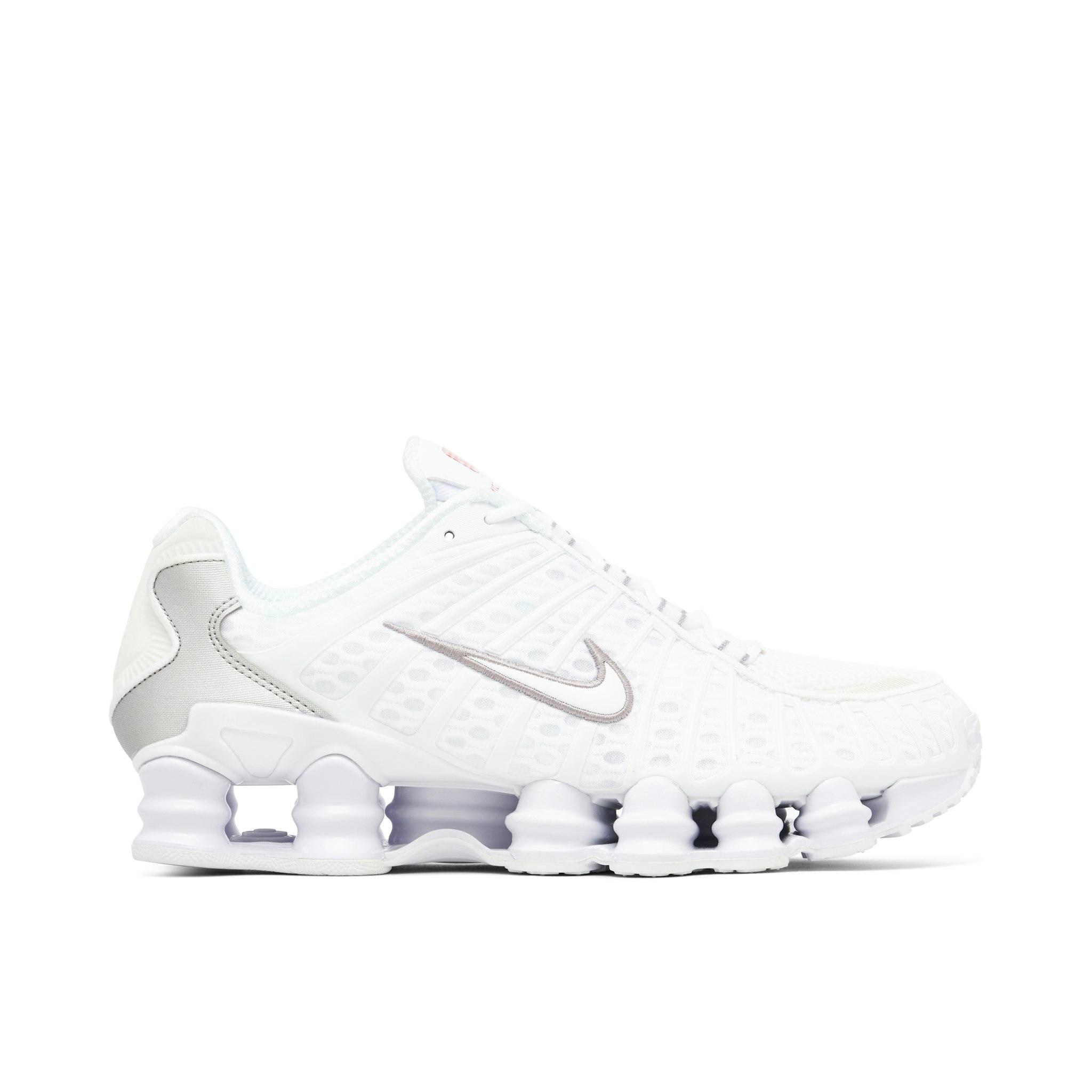 Nike Shox TL White Silver Womens | AR3566-100 | Laced