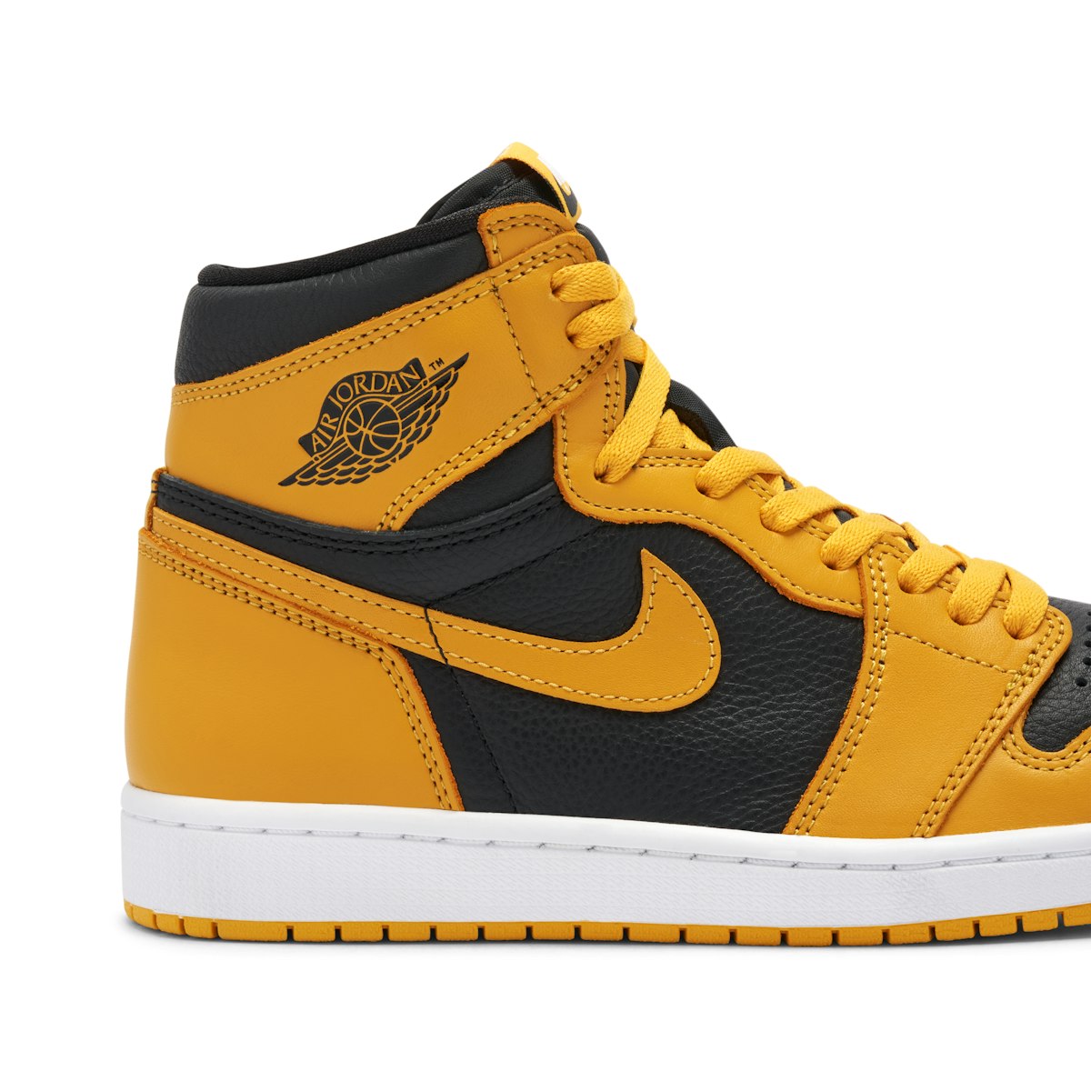 jordan retro 1 high og black and yellow