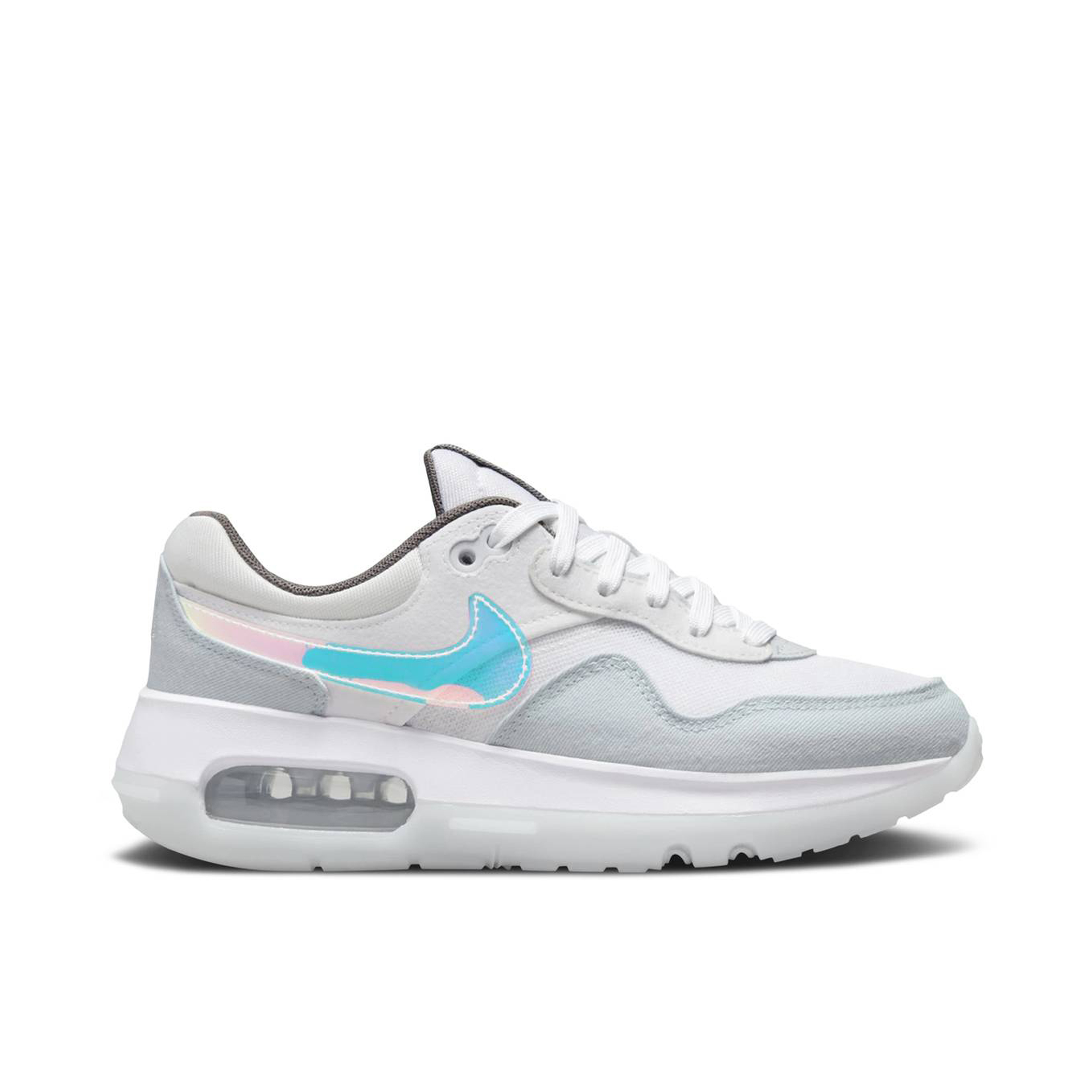 White holographic clearance nike air max