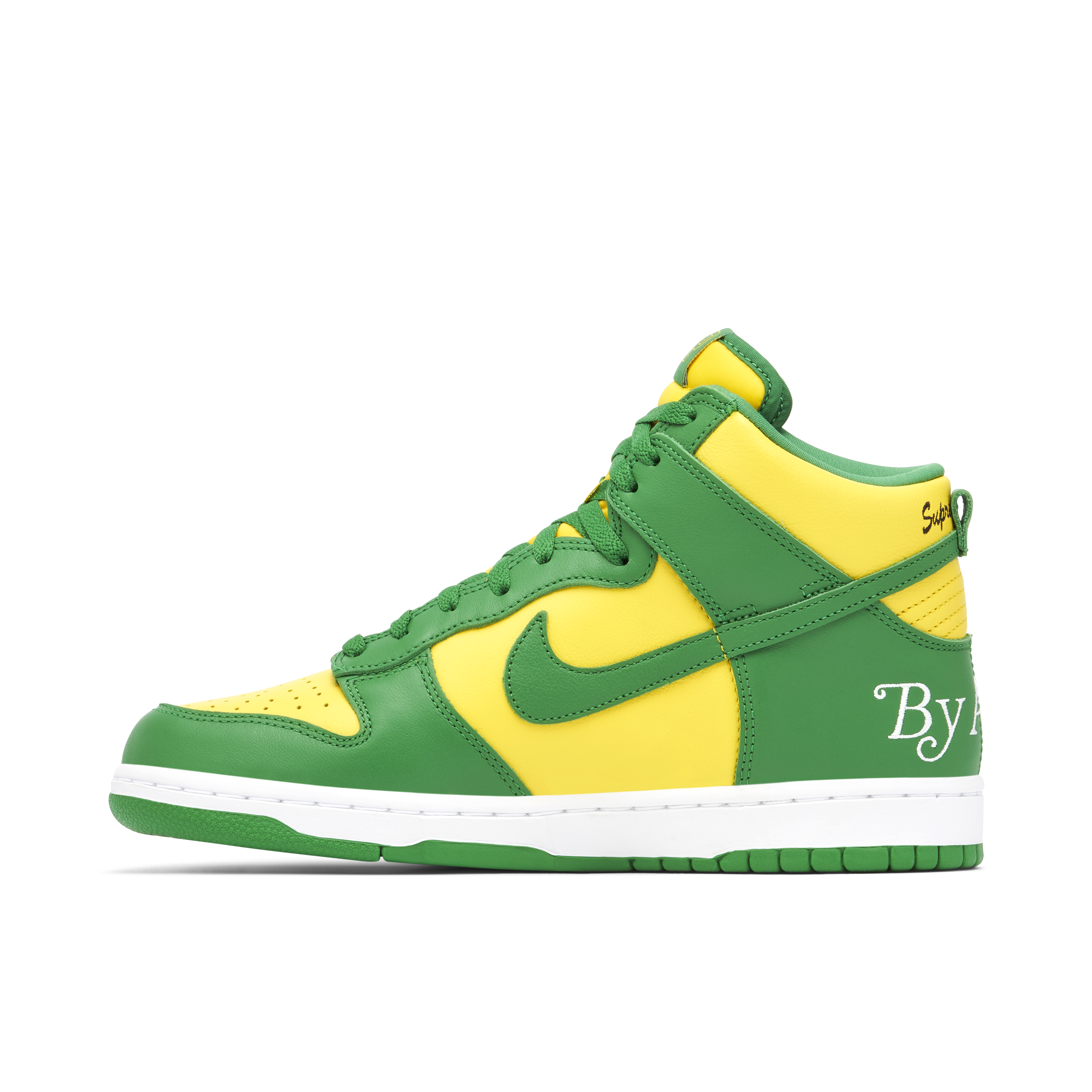 Supreme x Nike SB Dunk High By Any Means Brazil DN3741-700