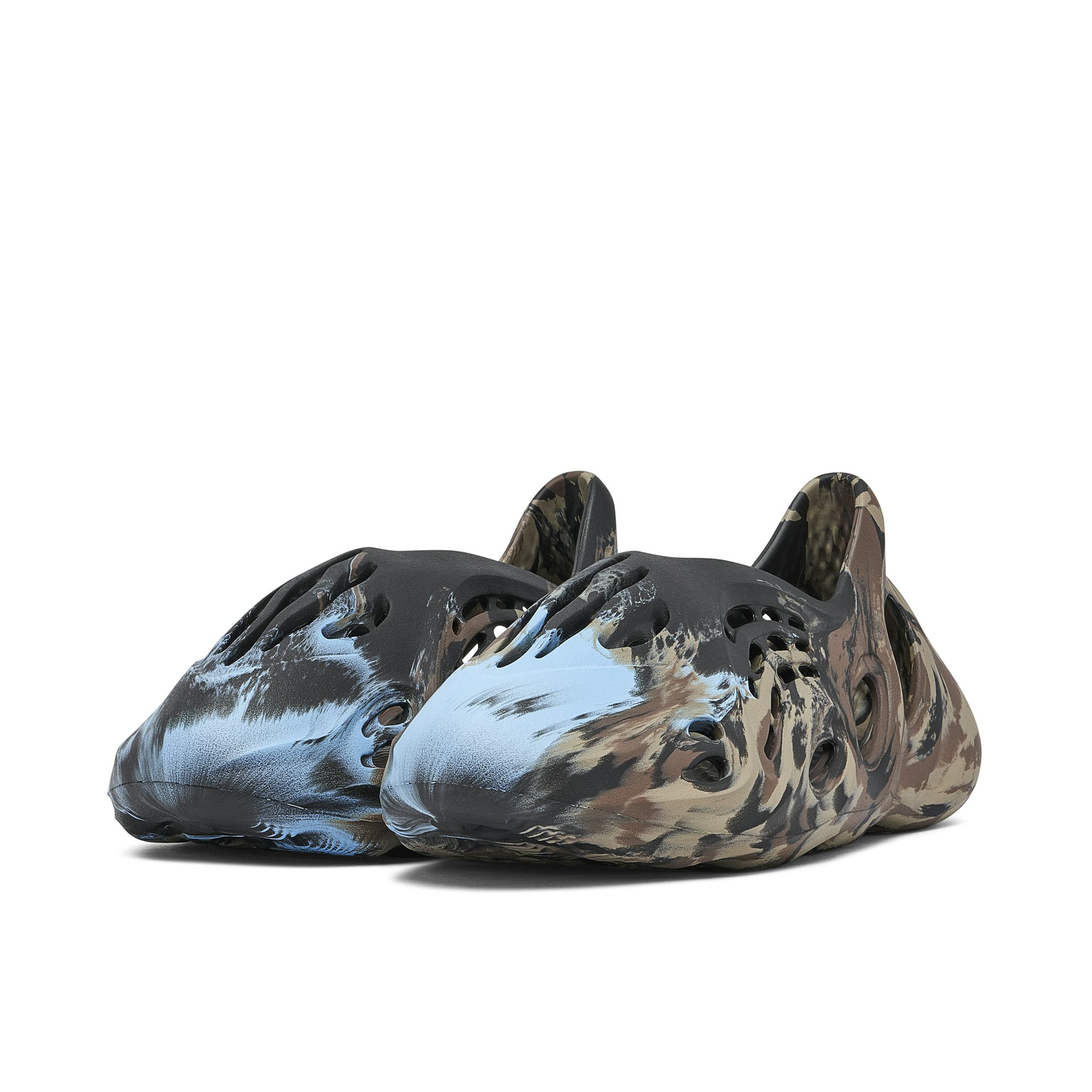 Yeezy Foam Runner MX Brown Blue | ID4126 | Laced