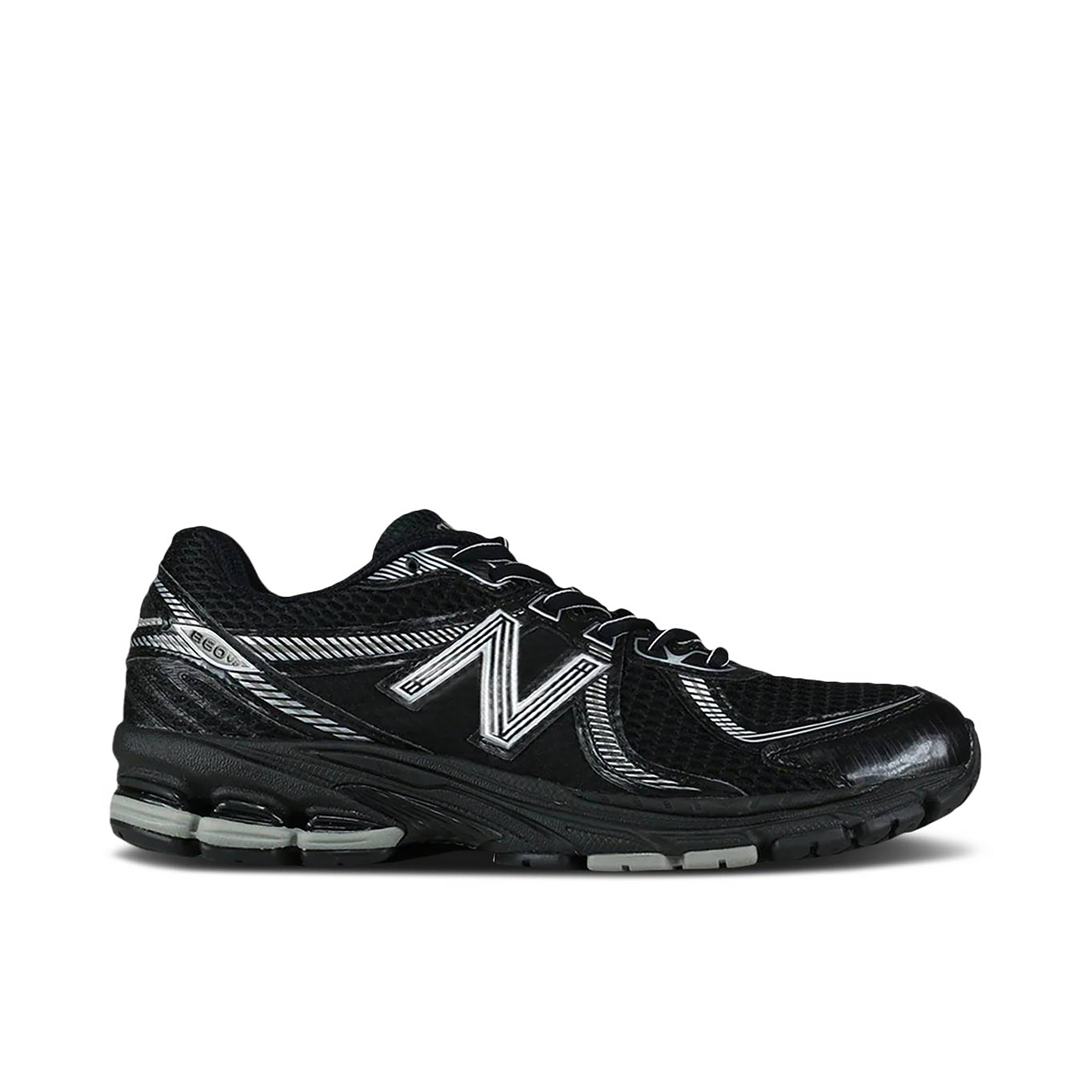 New Balance 860v2 Black Grey | ML860XC | Laced