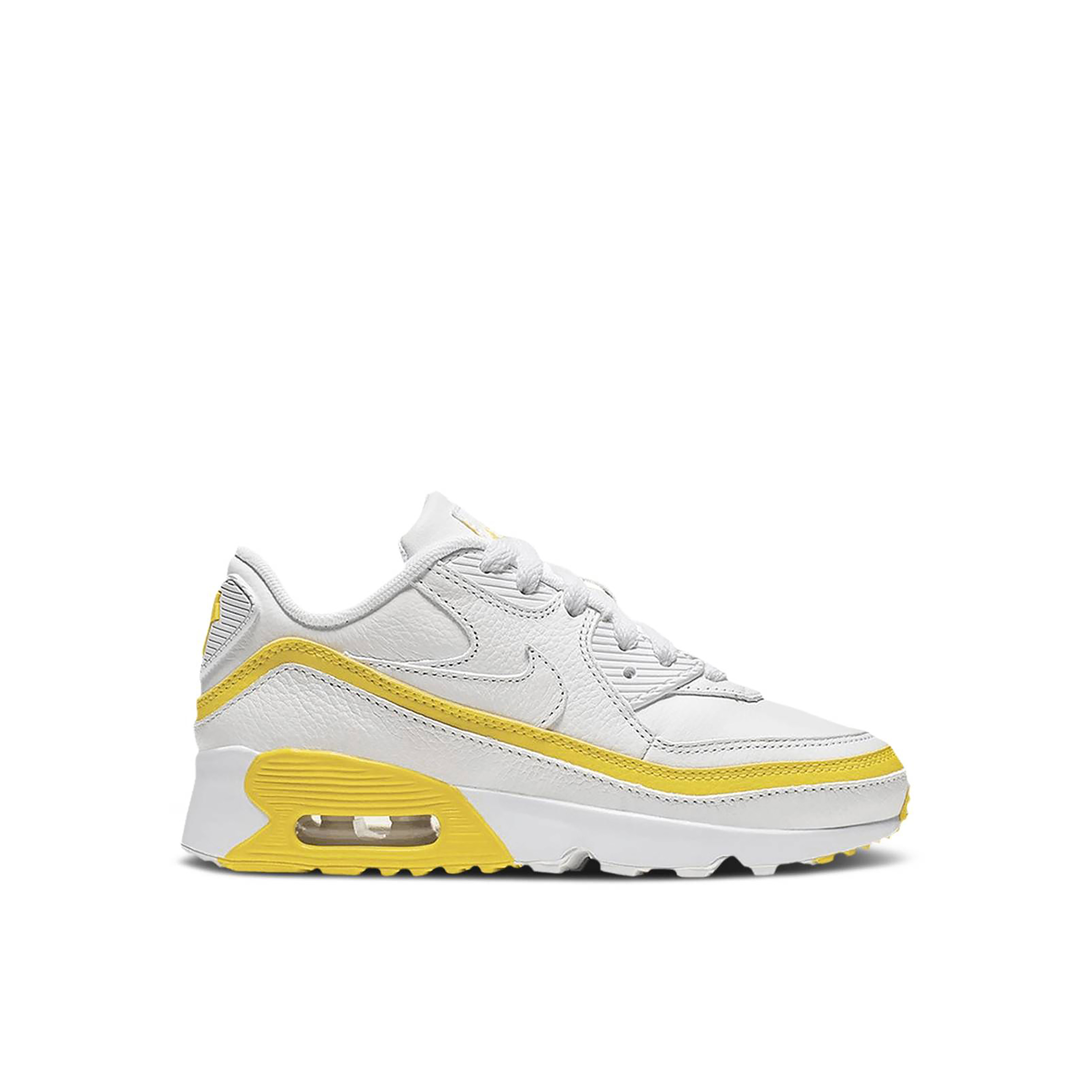 Nike Air Max 90 x Undefeated White Opti Yellow PS | CQ4616-101 | Laced