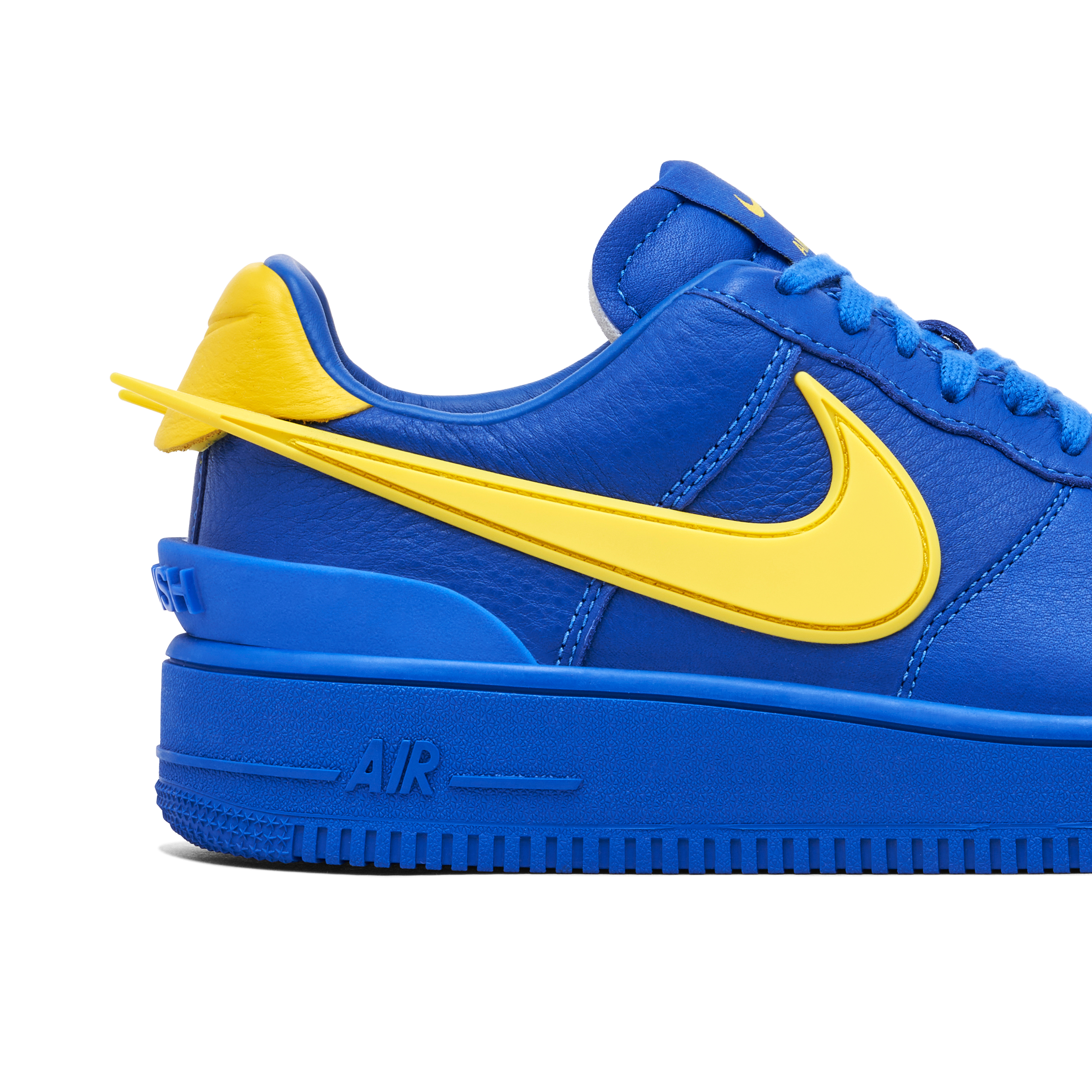 Royal blue and outlet yellow air force ones