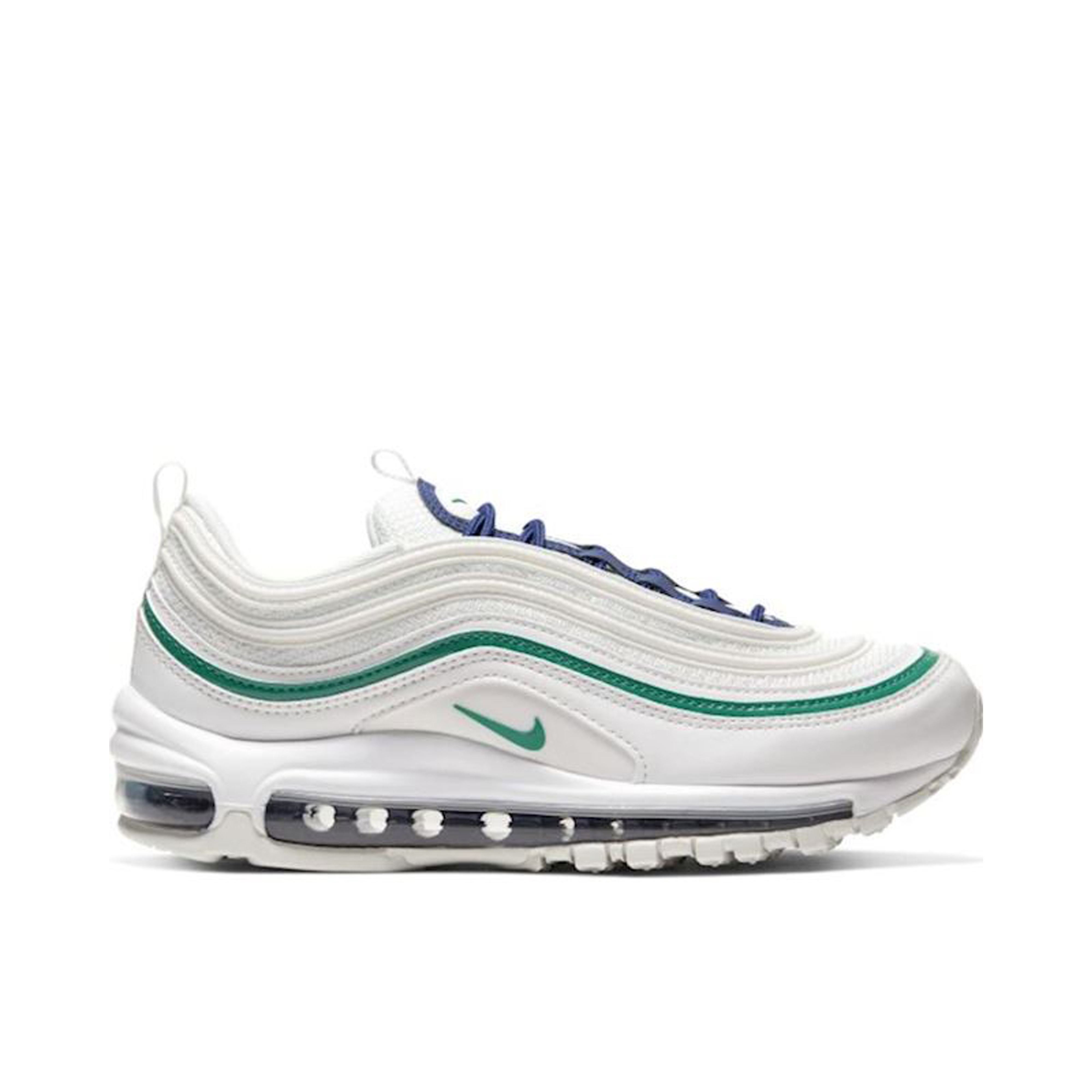 white pink and lime green air max 97