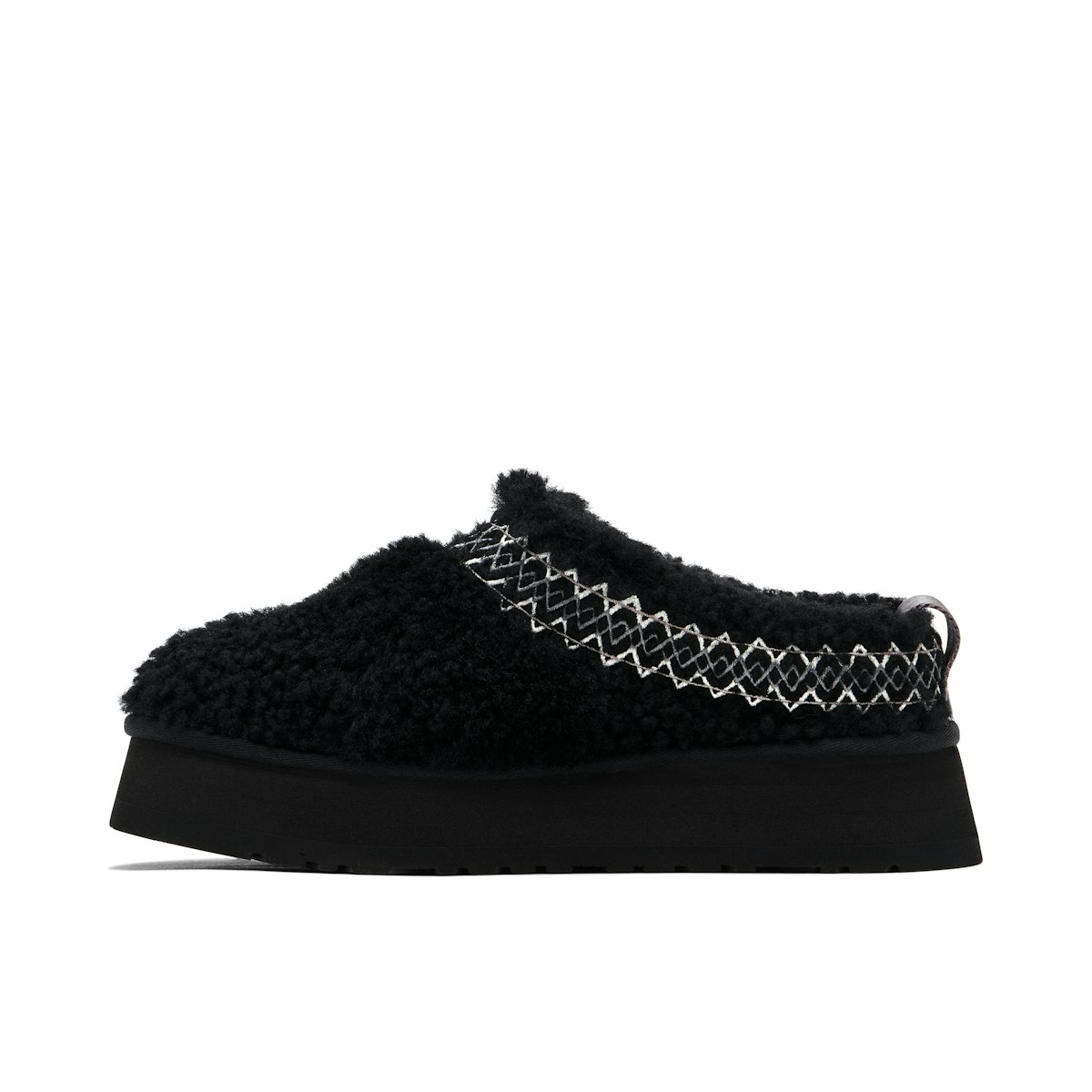 UGG Tazz Slipper Heritage Braid Black | 1143976-BLK | Laced