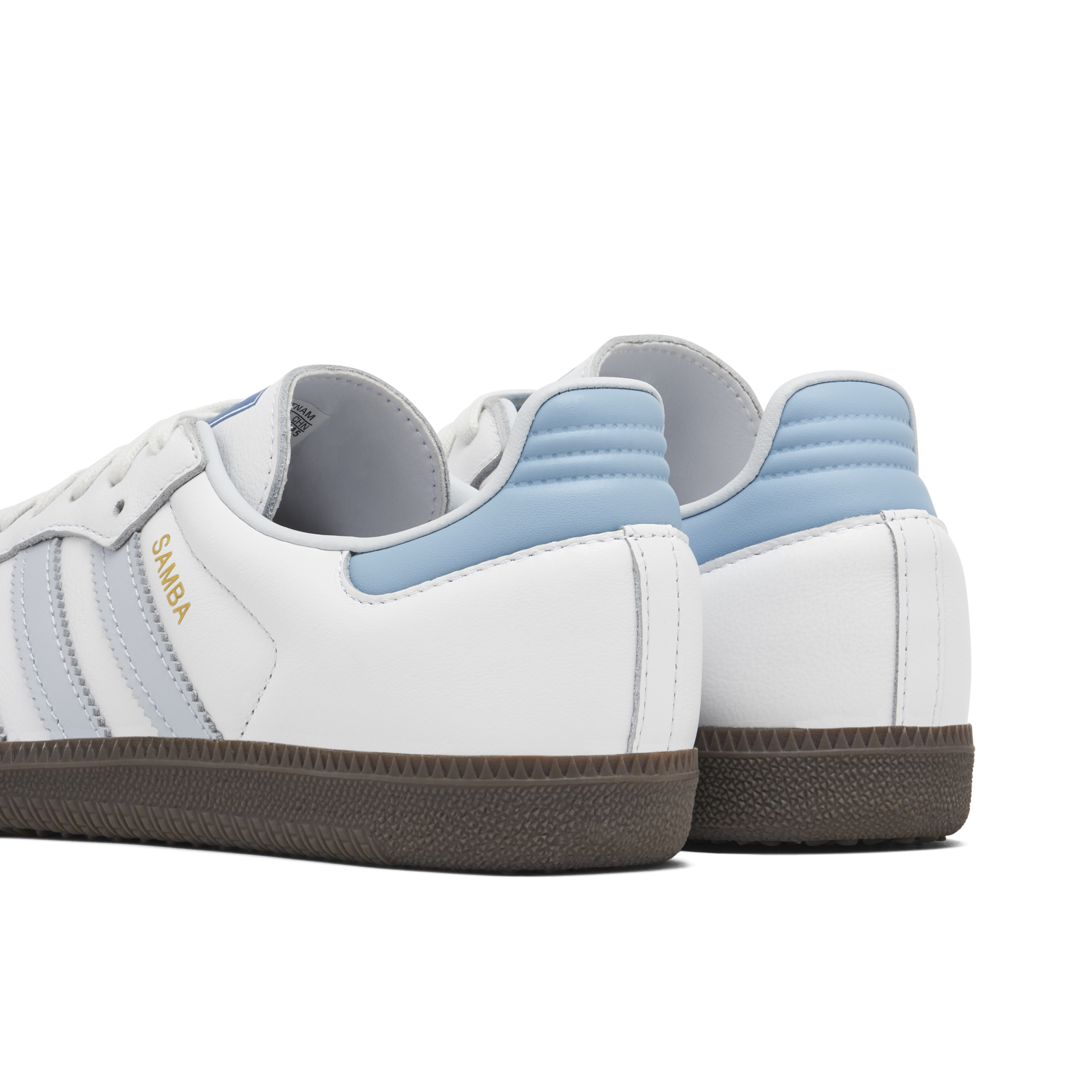 adidas Samba OG Core White Halo Blue | ID2055 | Laced