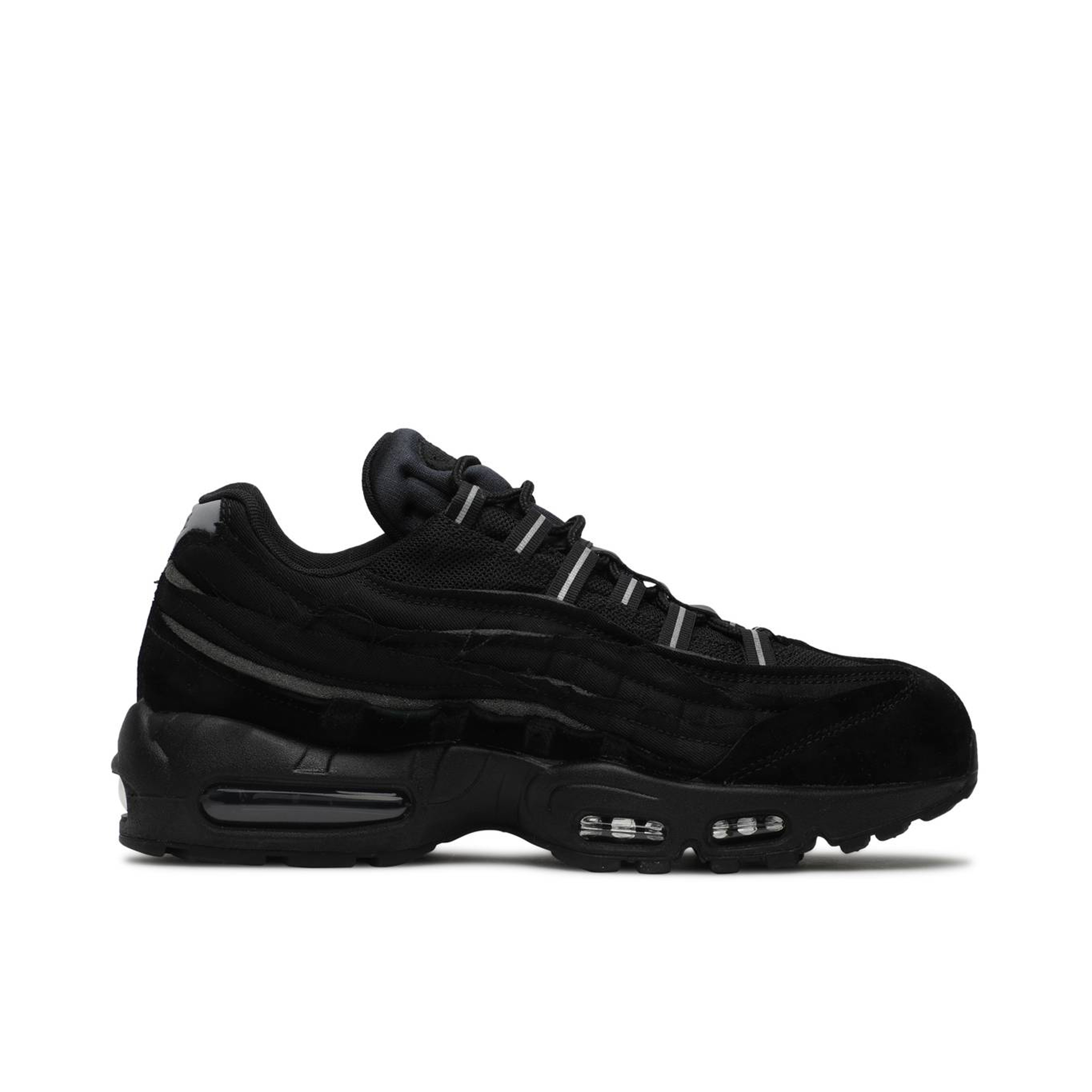 Nike Air Max 95 X Comme Des Garcons Black Cu8406 001 Laced