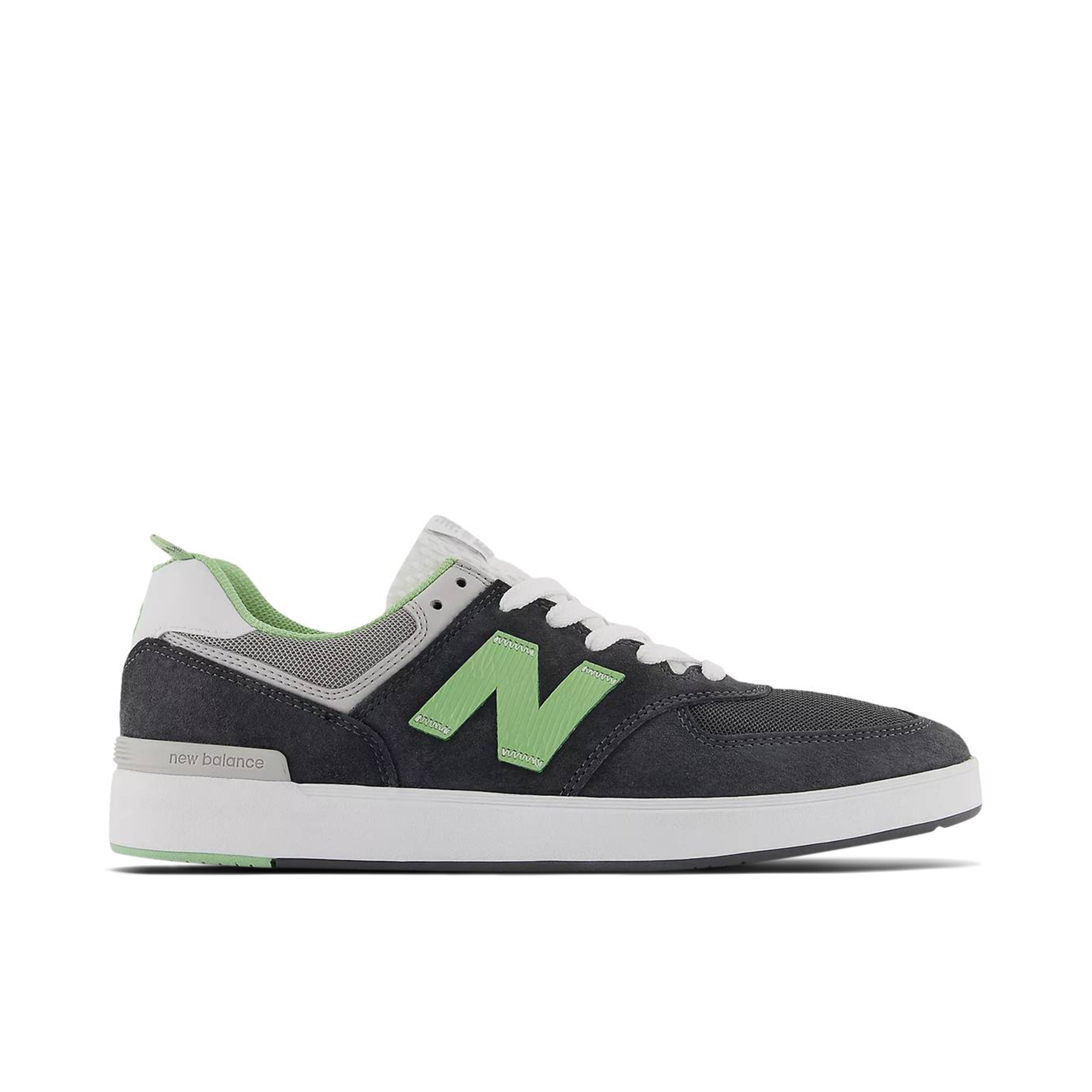 new balance 574 trainers grey green