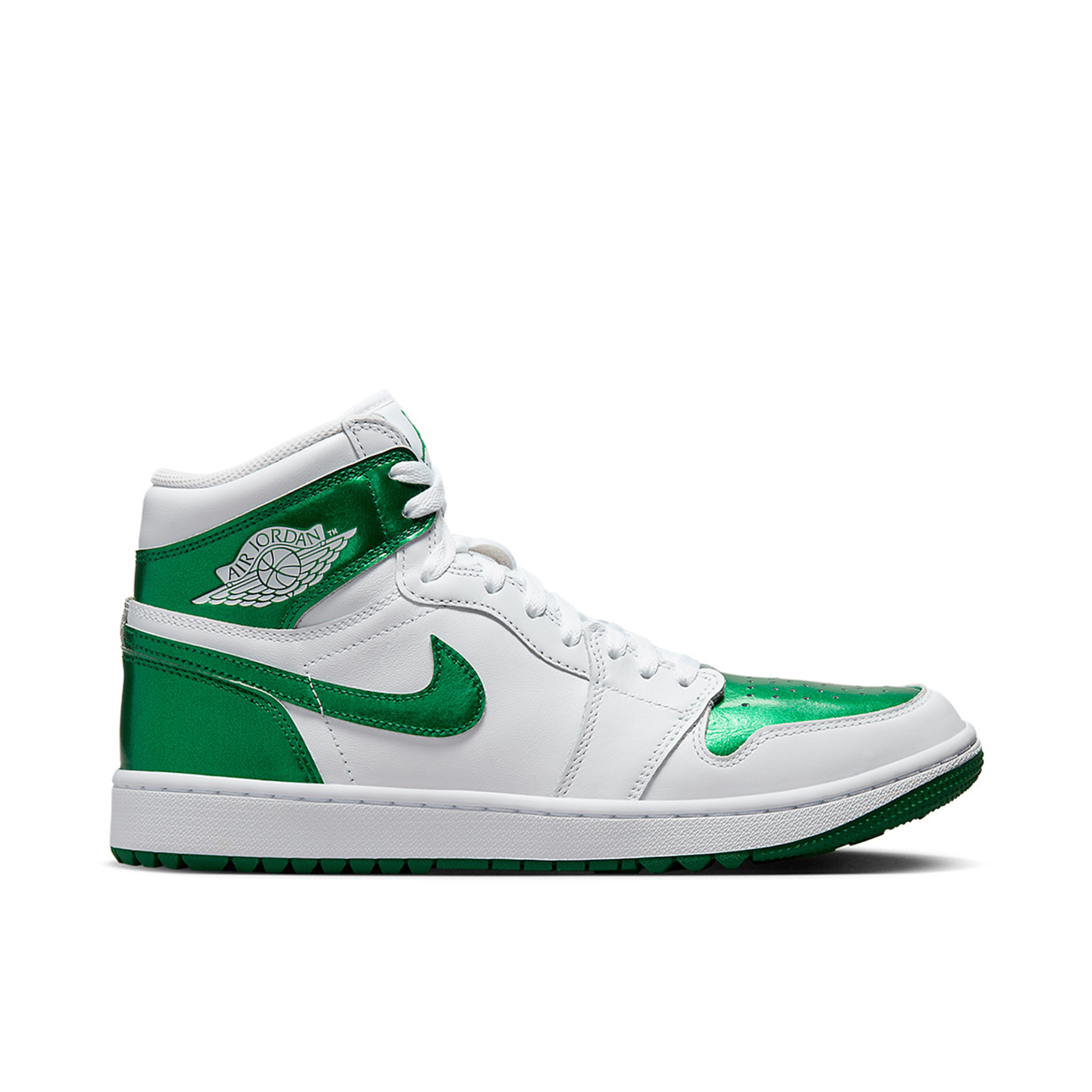 Metallic green jordan 1 sale