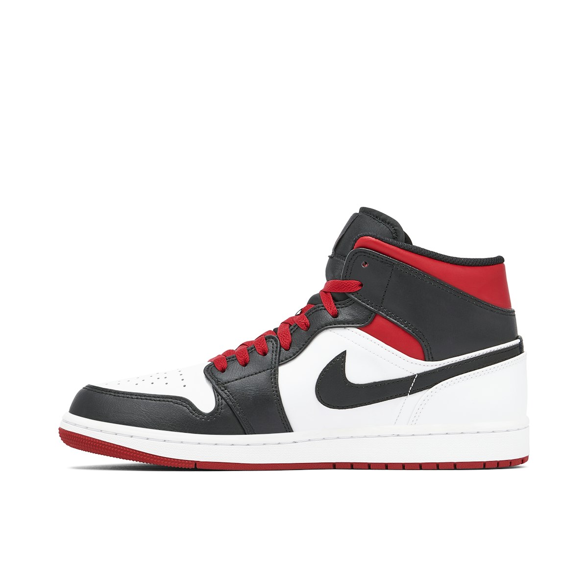 Air Jordan 1 Mid Gym Red Black Toe | DQ8426-106 | Laced