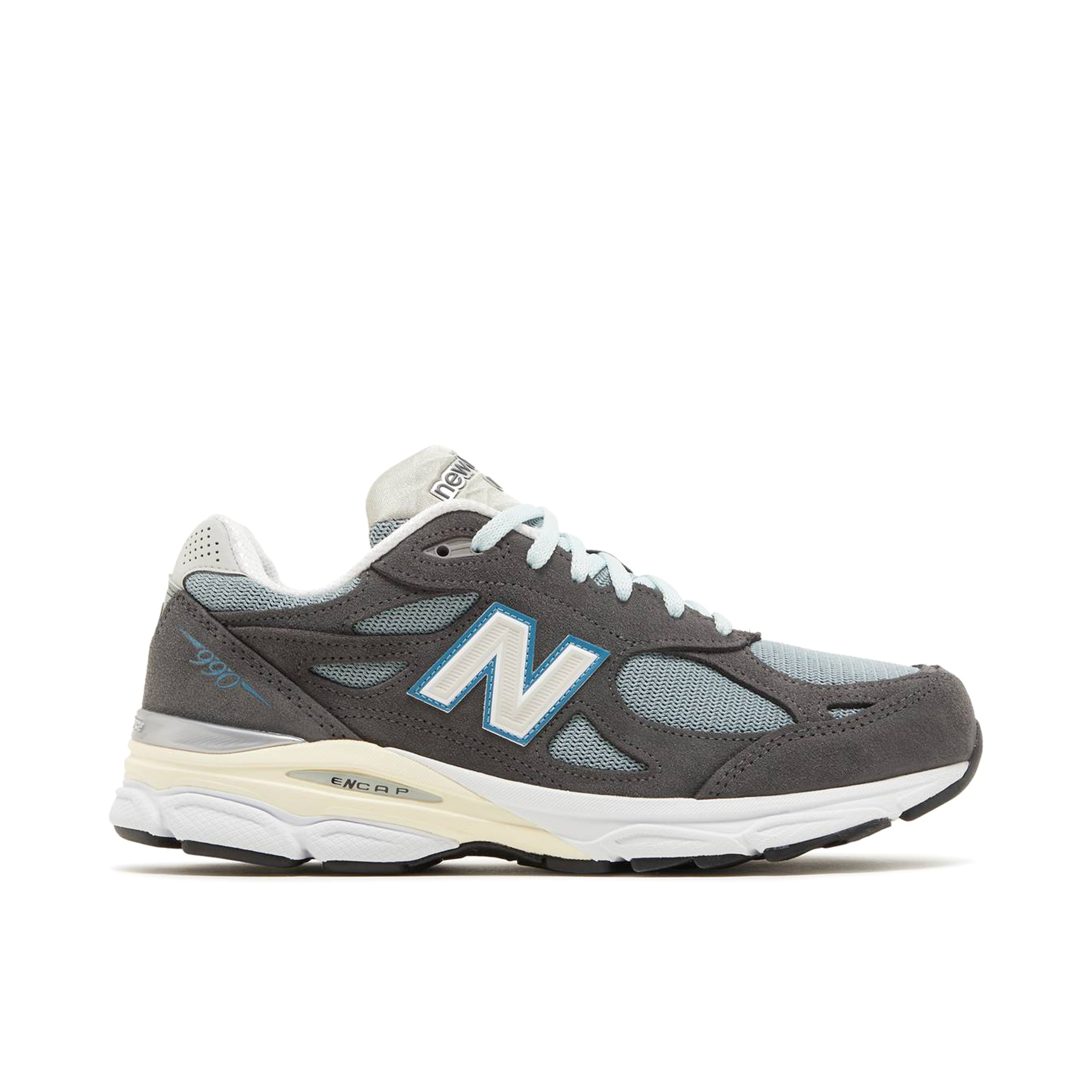 New Balance 990 V3 Made In USA x Kith Steel Blue | M990KS3 | Laced
