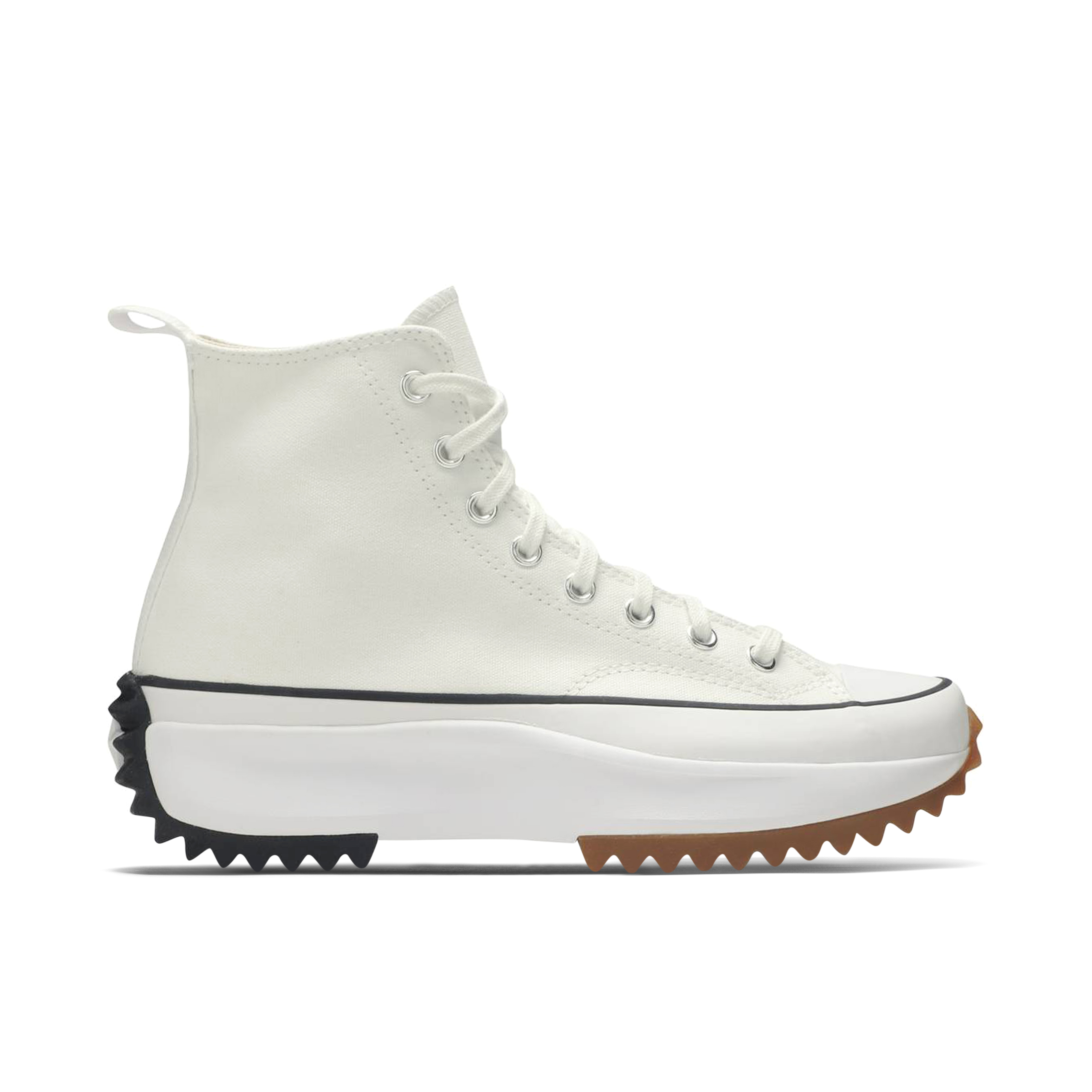 Converse Run Star Hike Hi White Black Gum