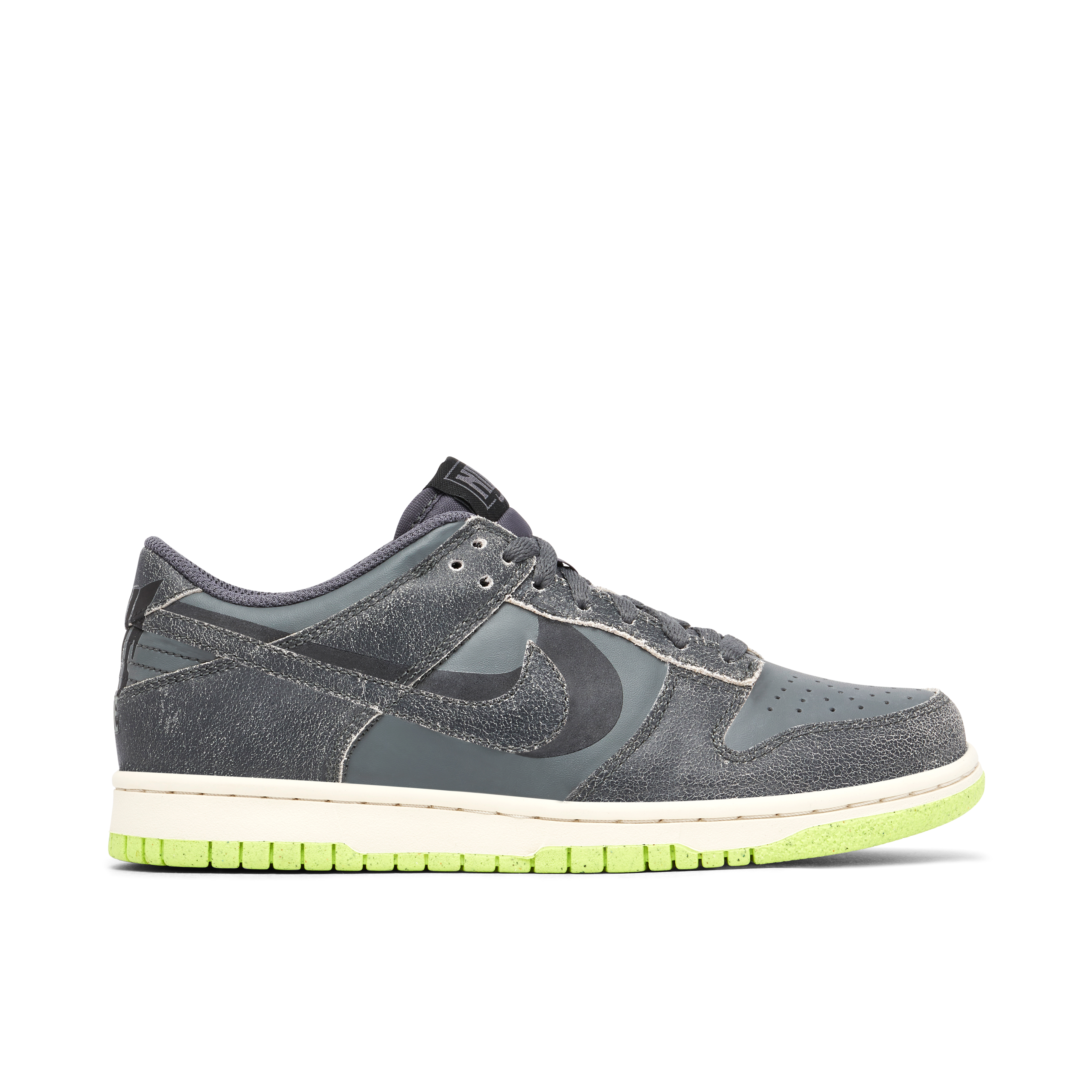 Nike Dunk Low SE Iron Grey Scream Green GS | DQ6215-001 | Laced