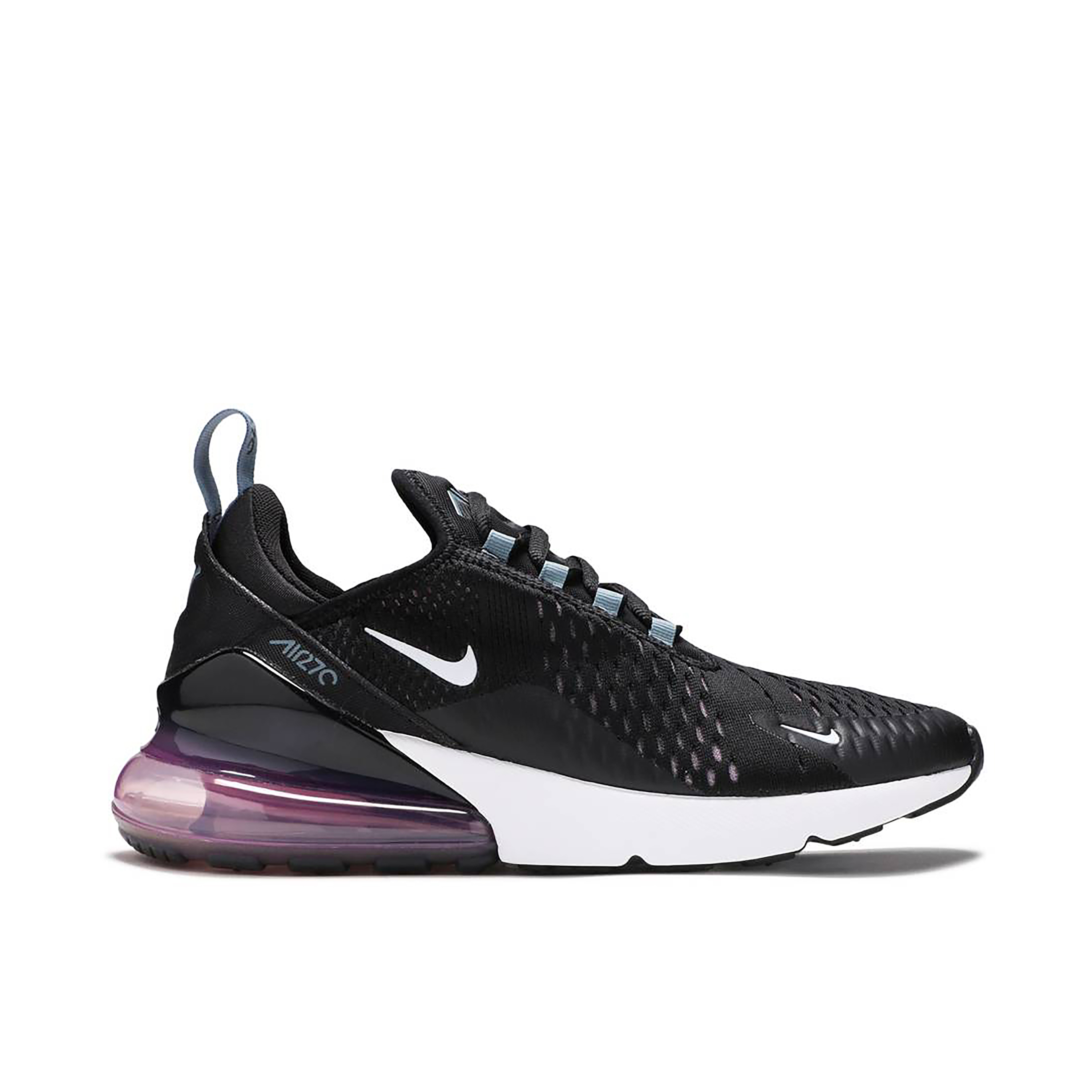 Womens nike air max 270 black and on sale pink