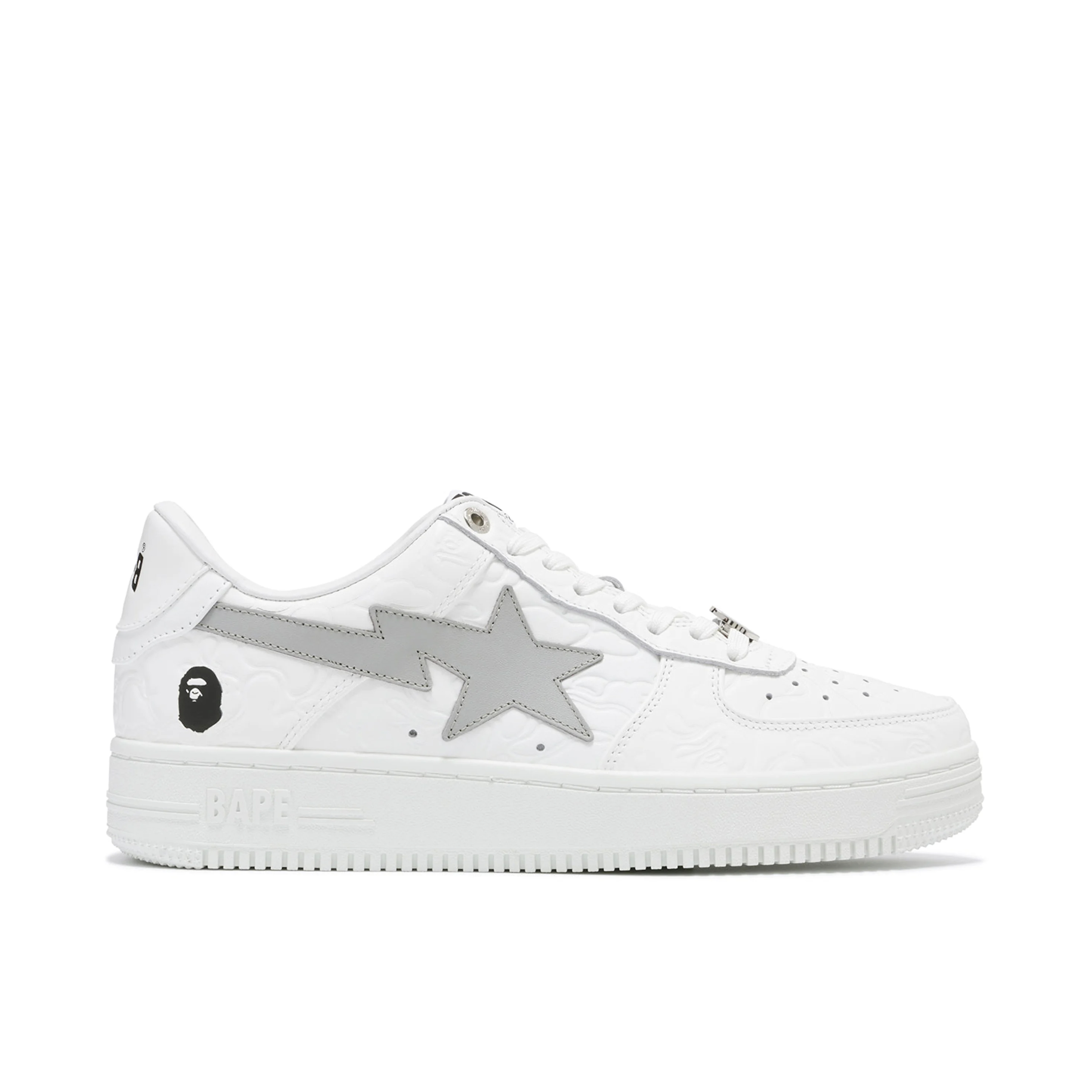 A Bathing Ape Bapesta Low #3 Line Camo White | 001FWJ801052-WHT ...