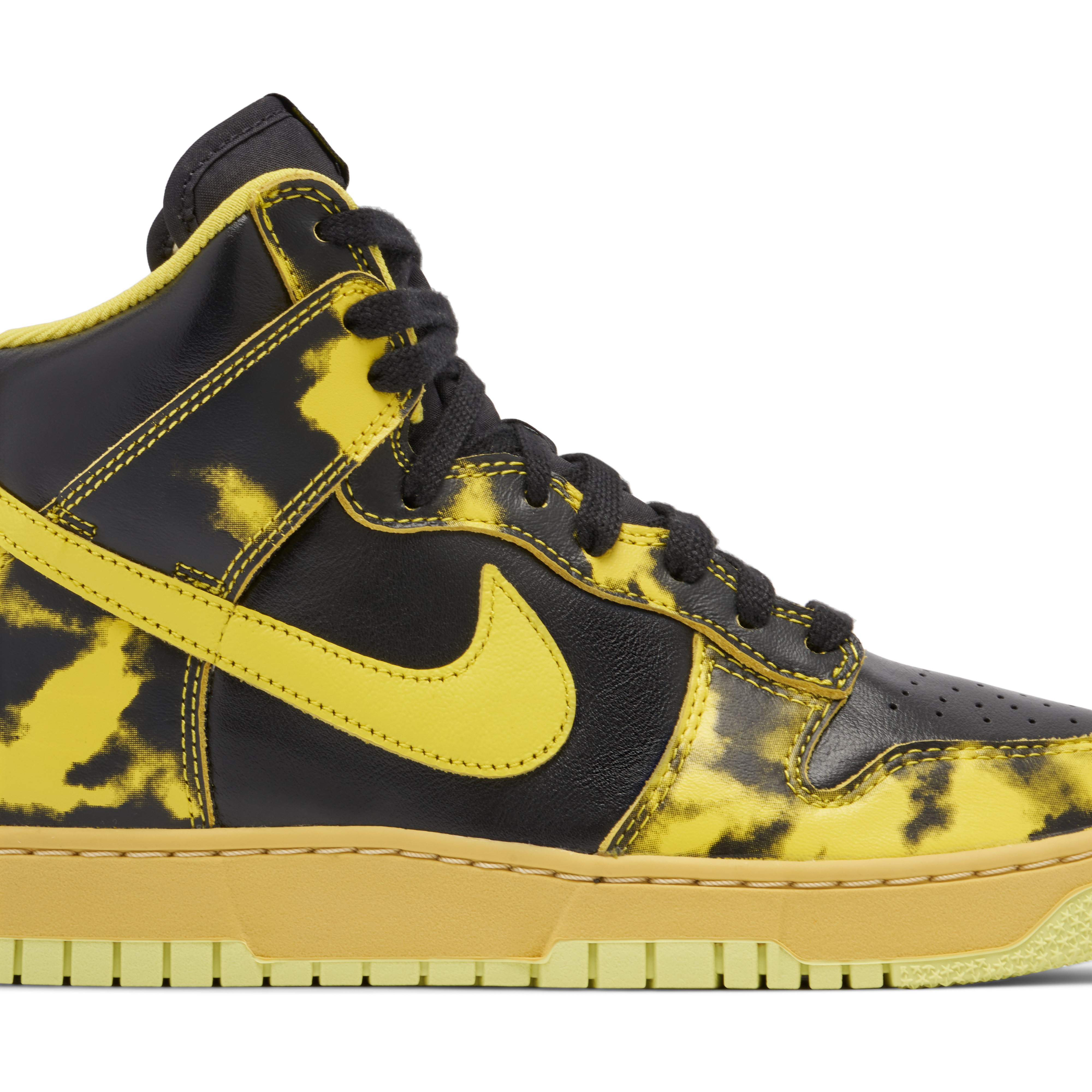 Black yellow nike outlet dunks