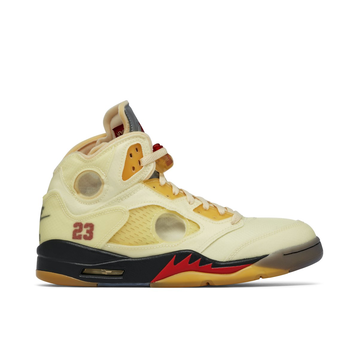 Jordan 5 off white sail td Clearance