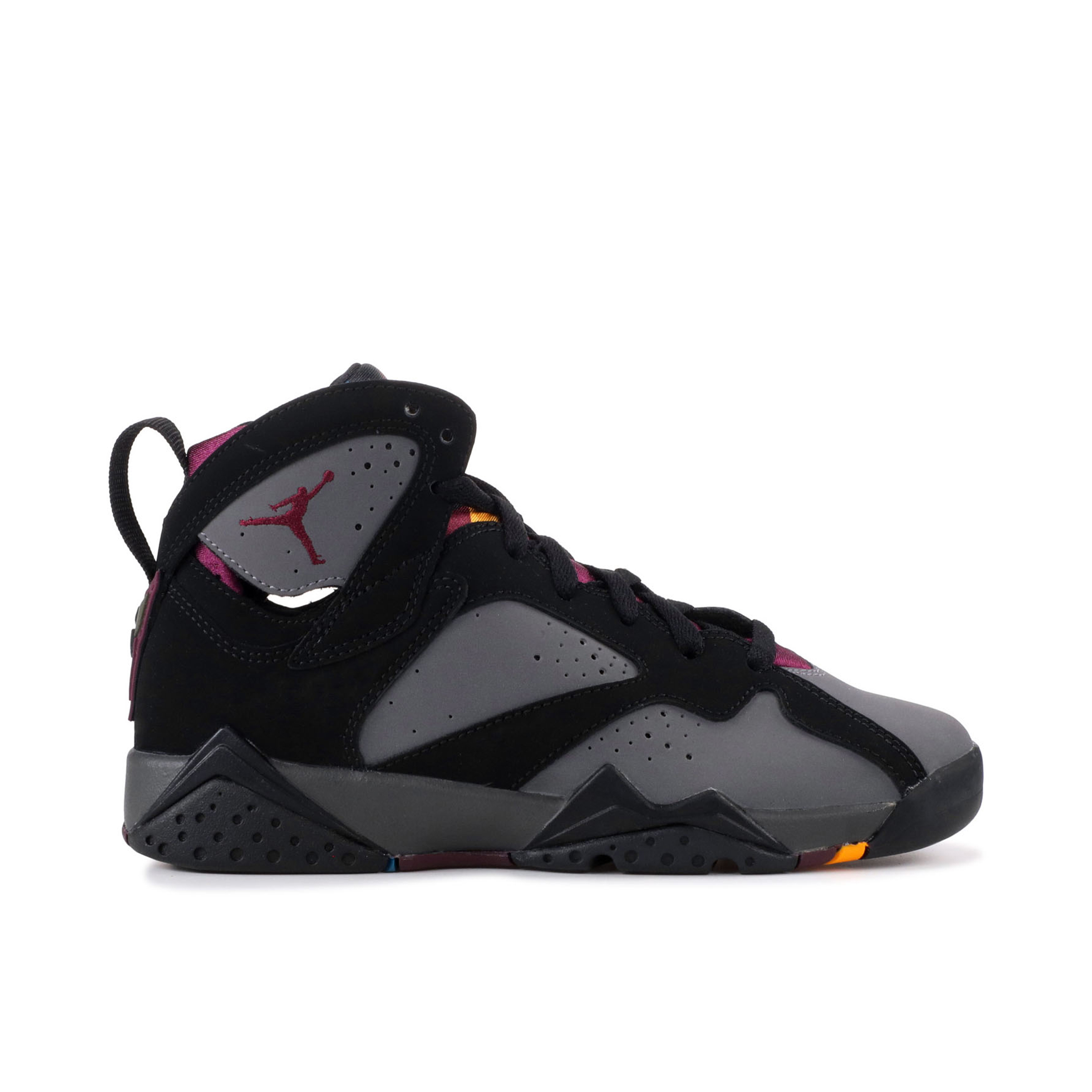 Black and pink store retro 7 jordans