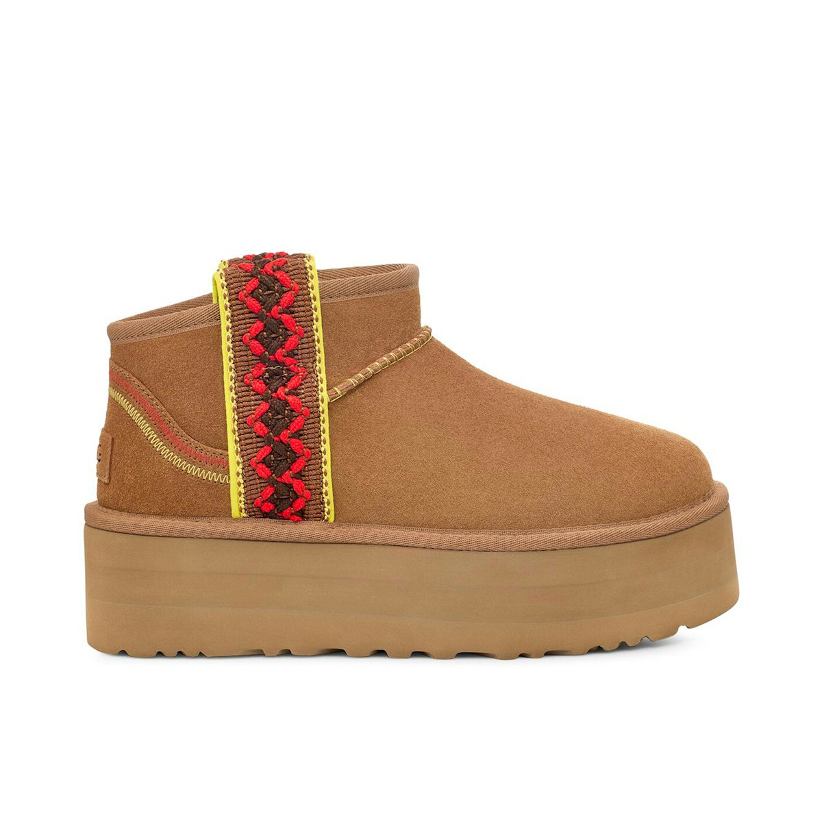 ultra mini platform chestnut ugg