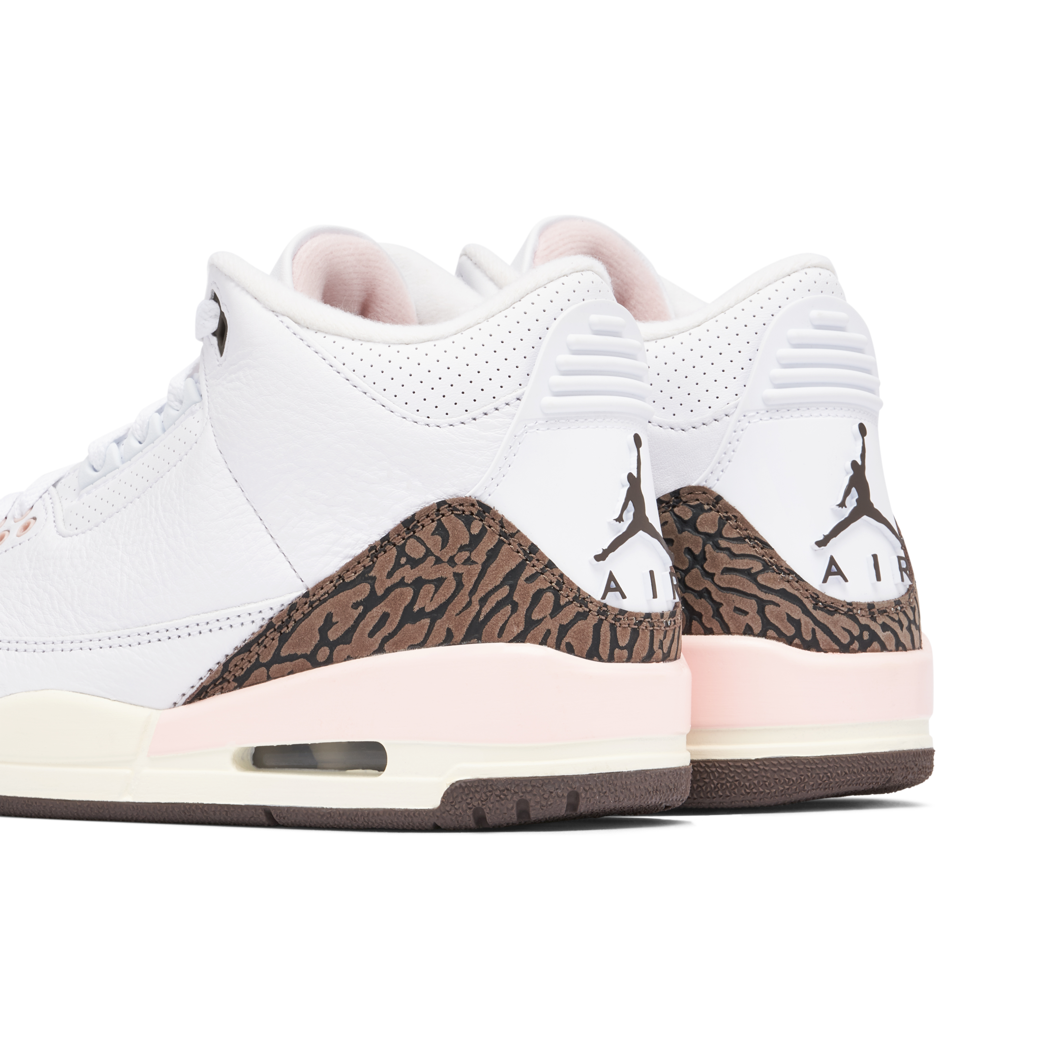 Air Jordan 3 Retro Dark Mocha Neapolitan Femme CK9246 102 Laced