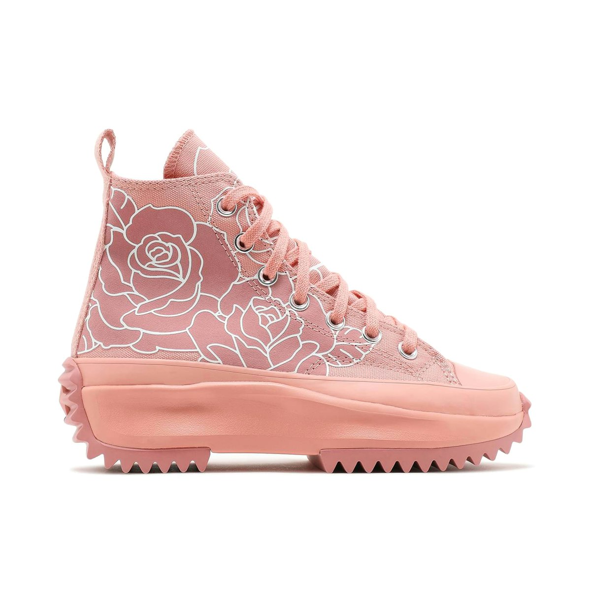 Converse run star hike platform high top pink quartz womens Clearance