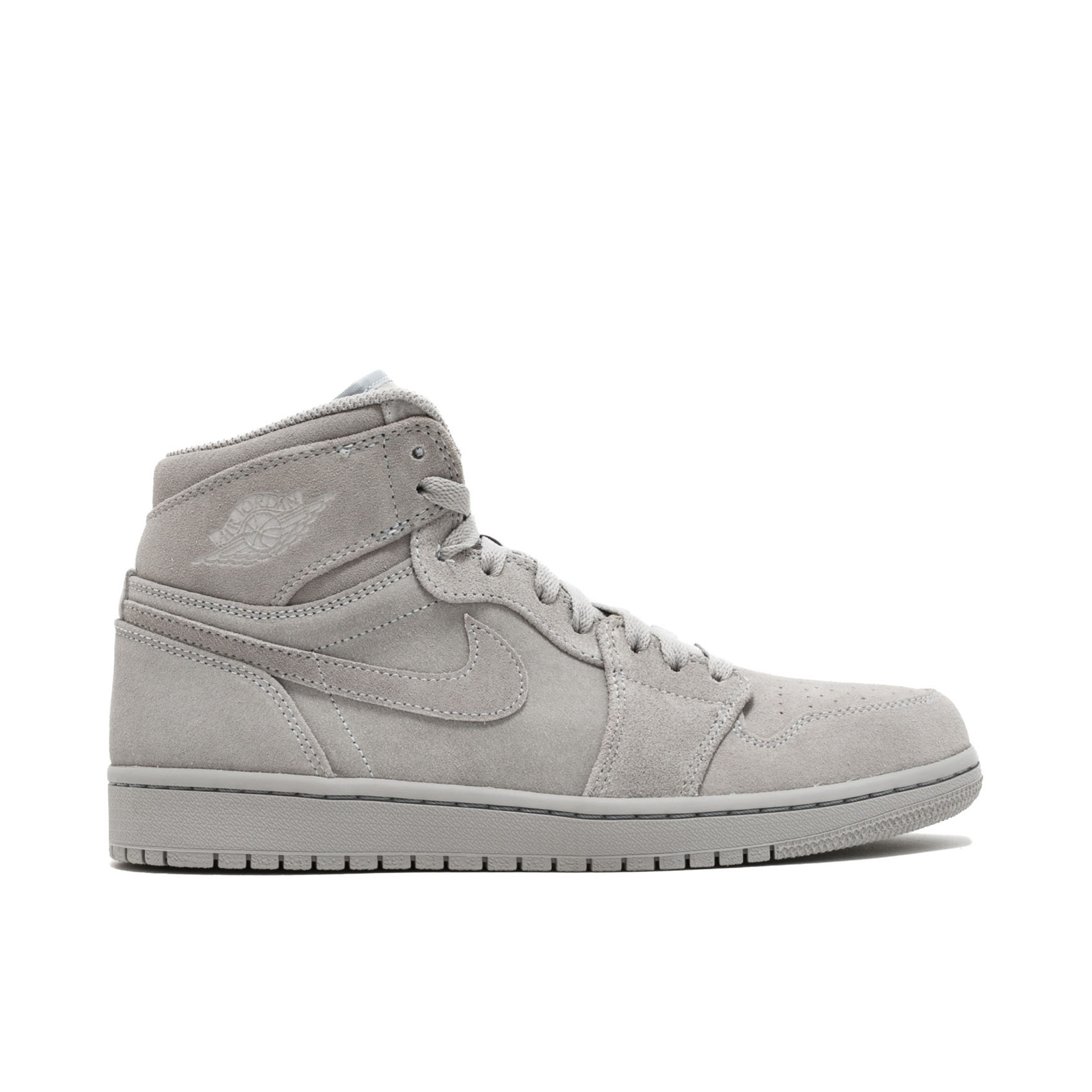 Jordan 1 deals suede grey