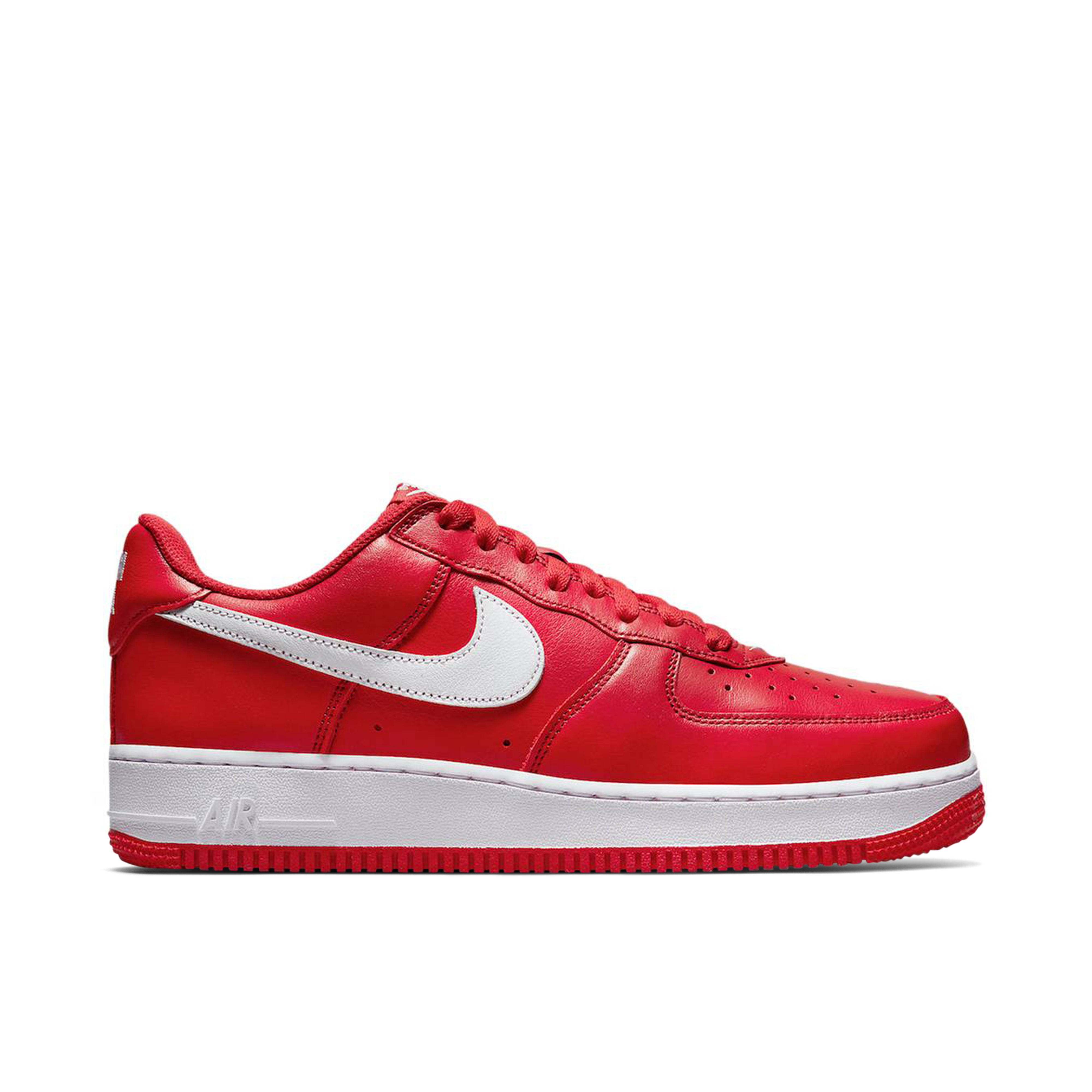 Nike Air Force 1 Mens NBA University Red Black Shoes 13 (823511-604) Low LV8