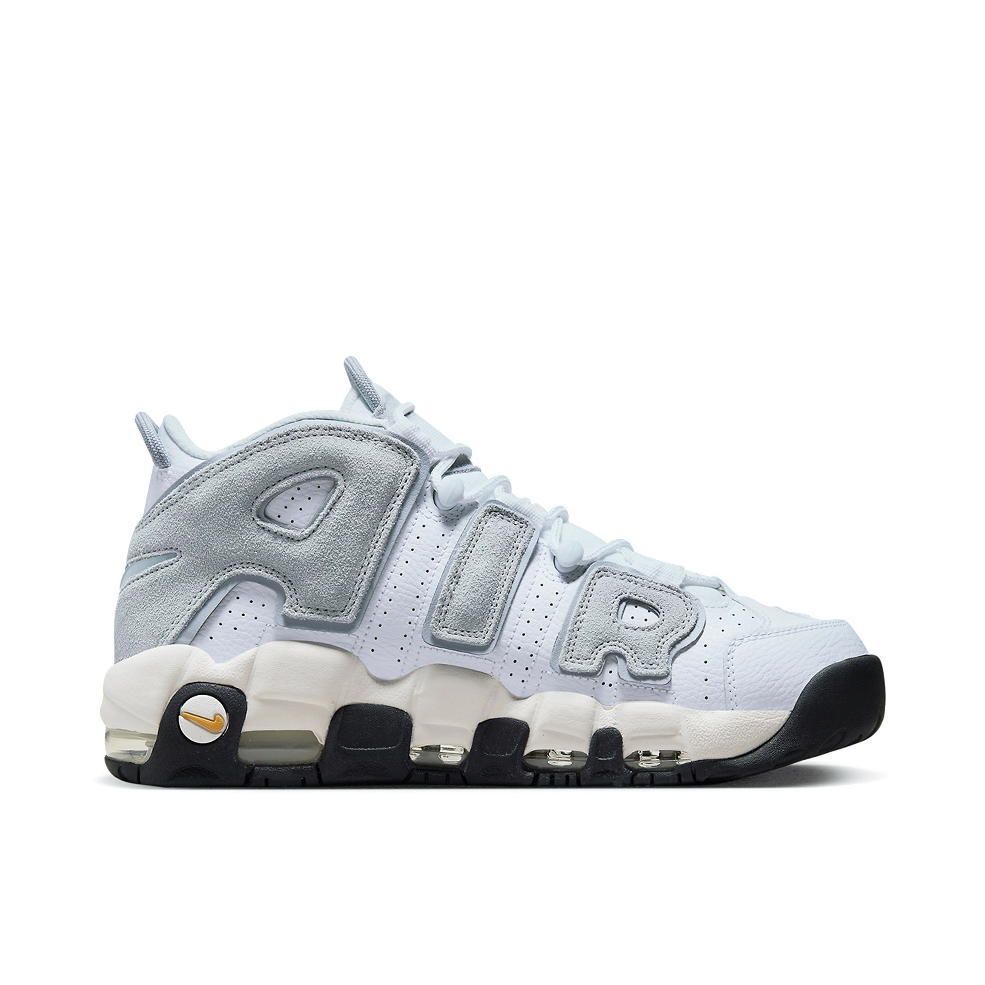Nike Air More Uptempo Shoes Peace Love Basketball White Mens Size 10  DM8150-100