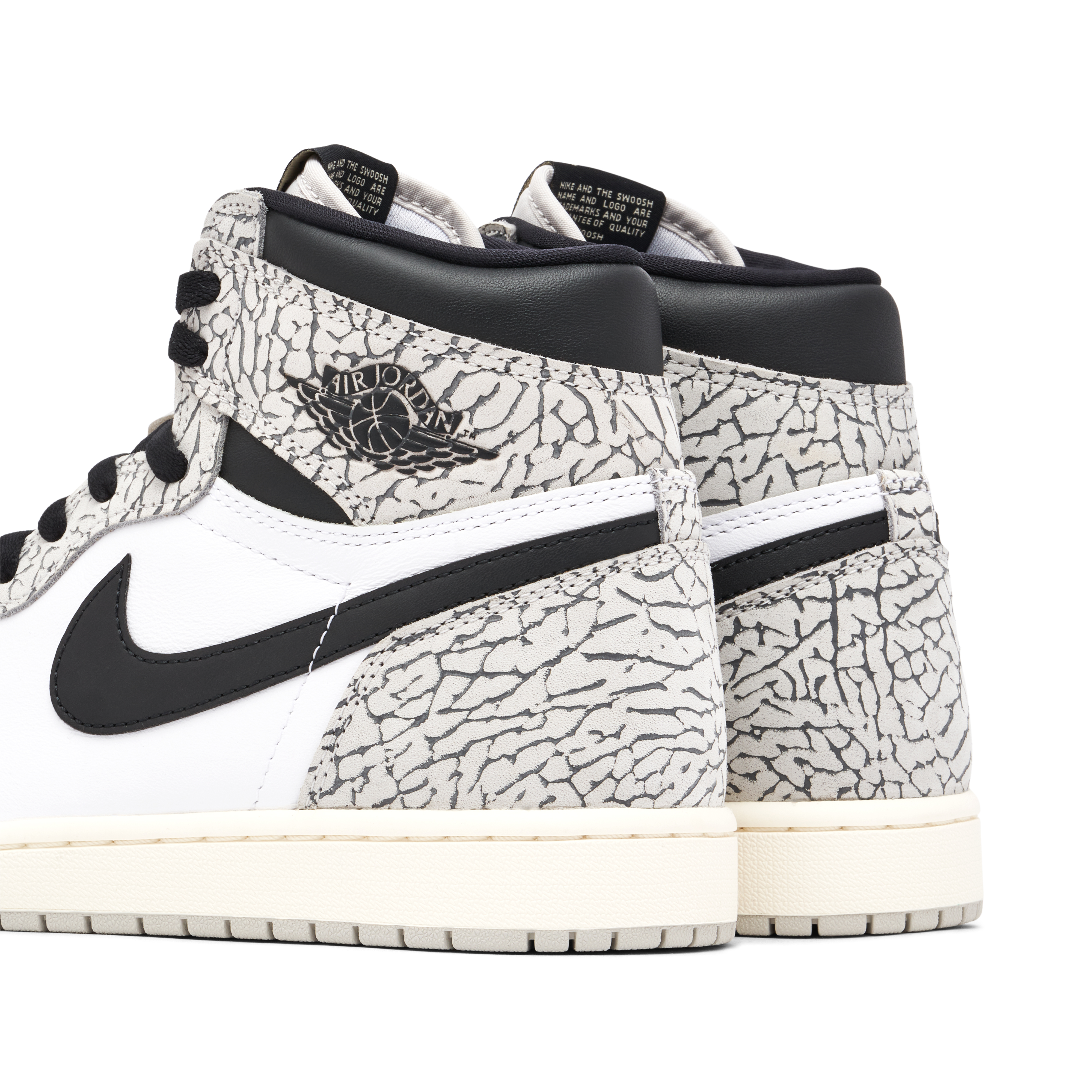 Air Jordan 1 High OG White Cement | DZ5485-052 | Laced