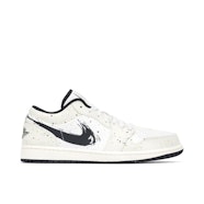 Air Jordan 1 Low Paint Splatter Brushstroke DM3528 100 Laced