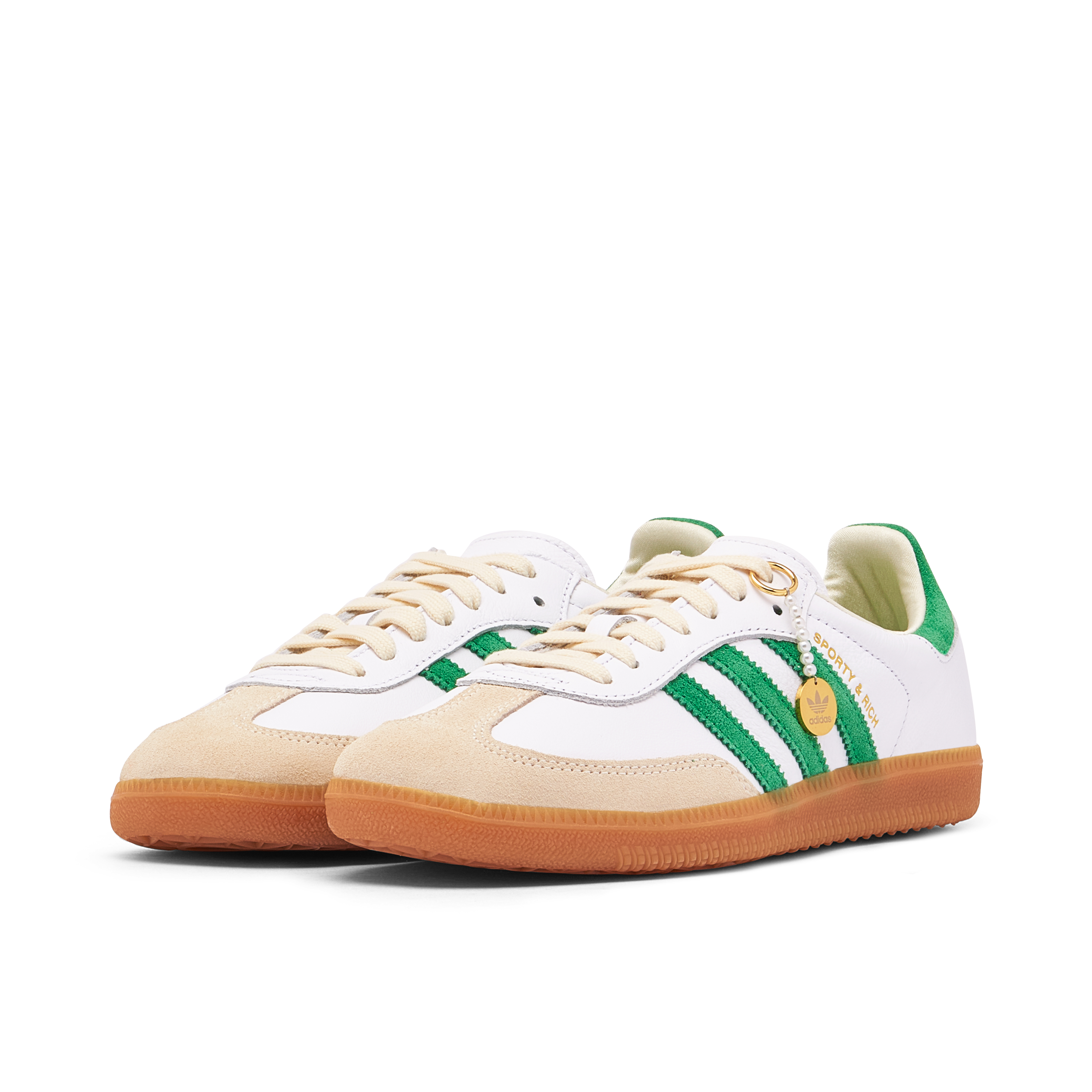 adidas Samba OG Sporty Rich White Green