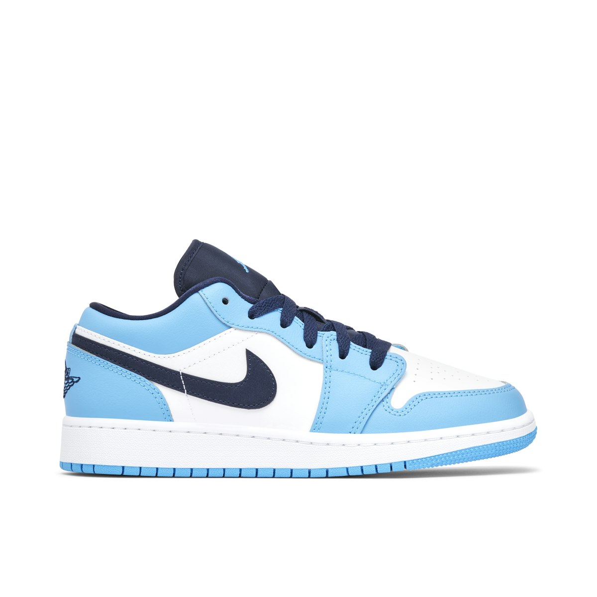 Jordan 1 low white unc blue Clearance