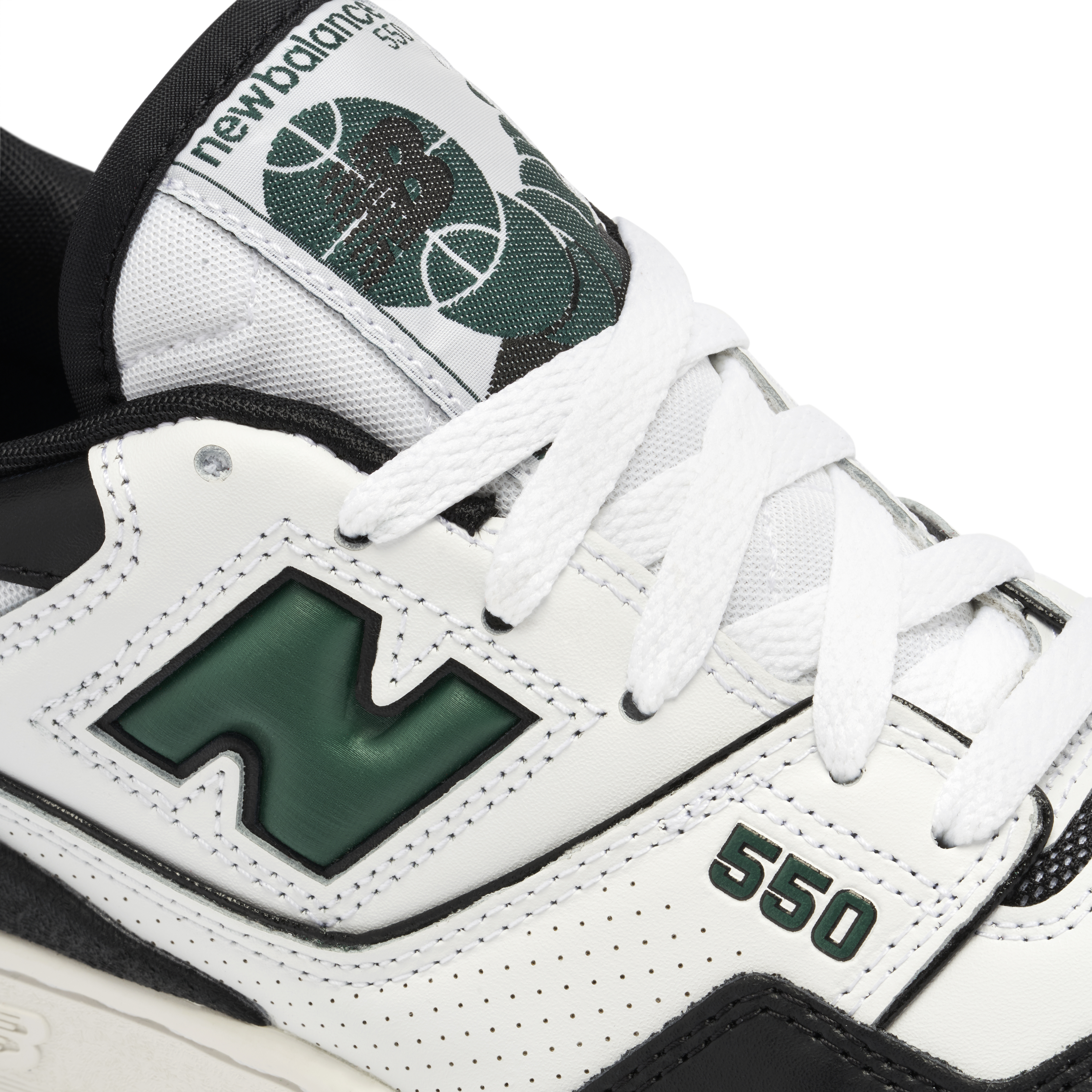 New Balance 550 White Green Black | BB550LE1 | Laced