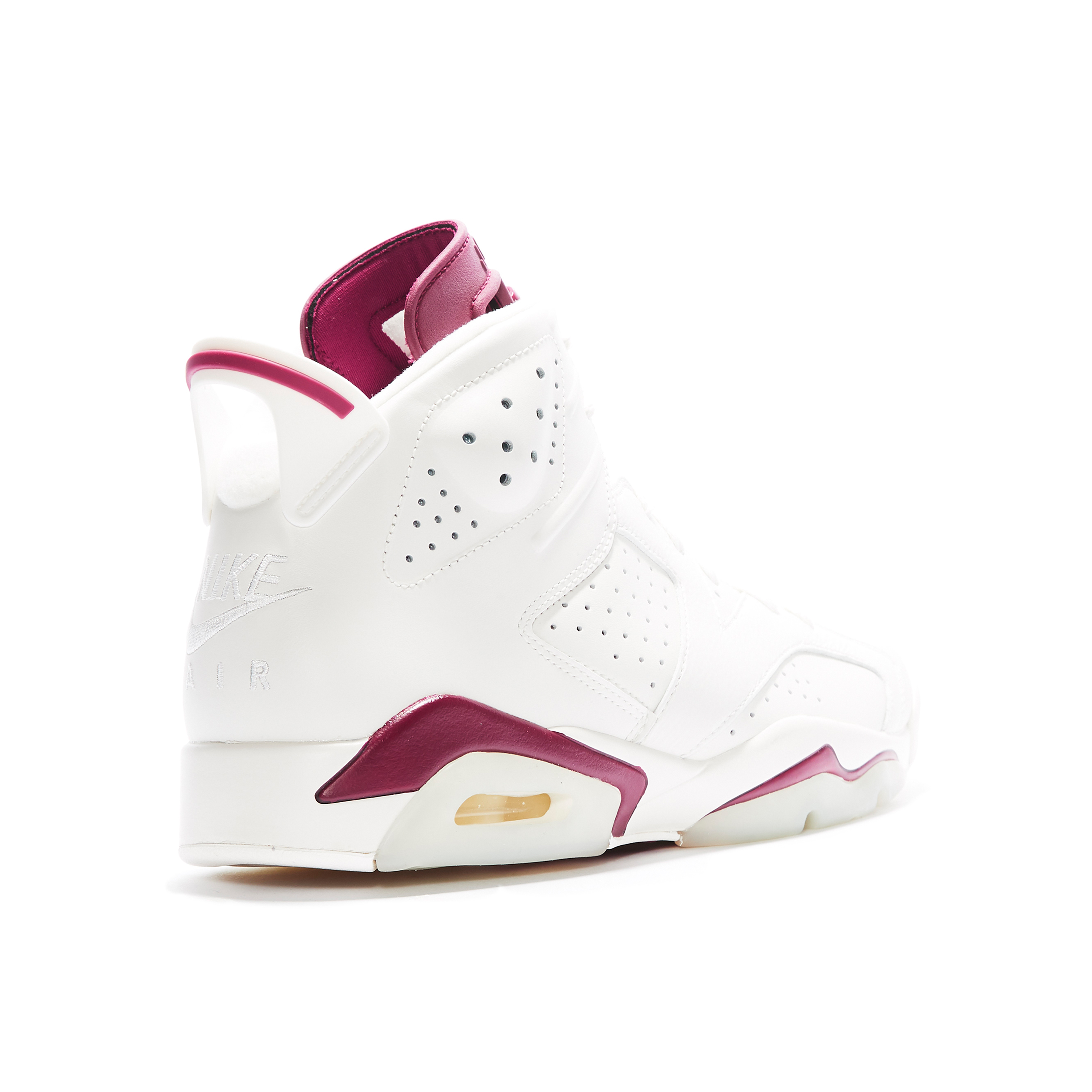 Jordan 6 hotsell white maroon