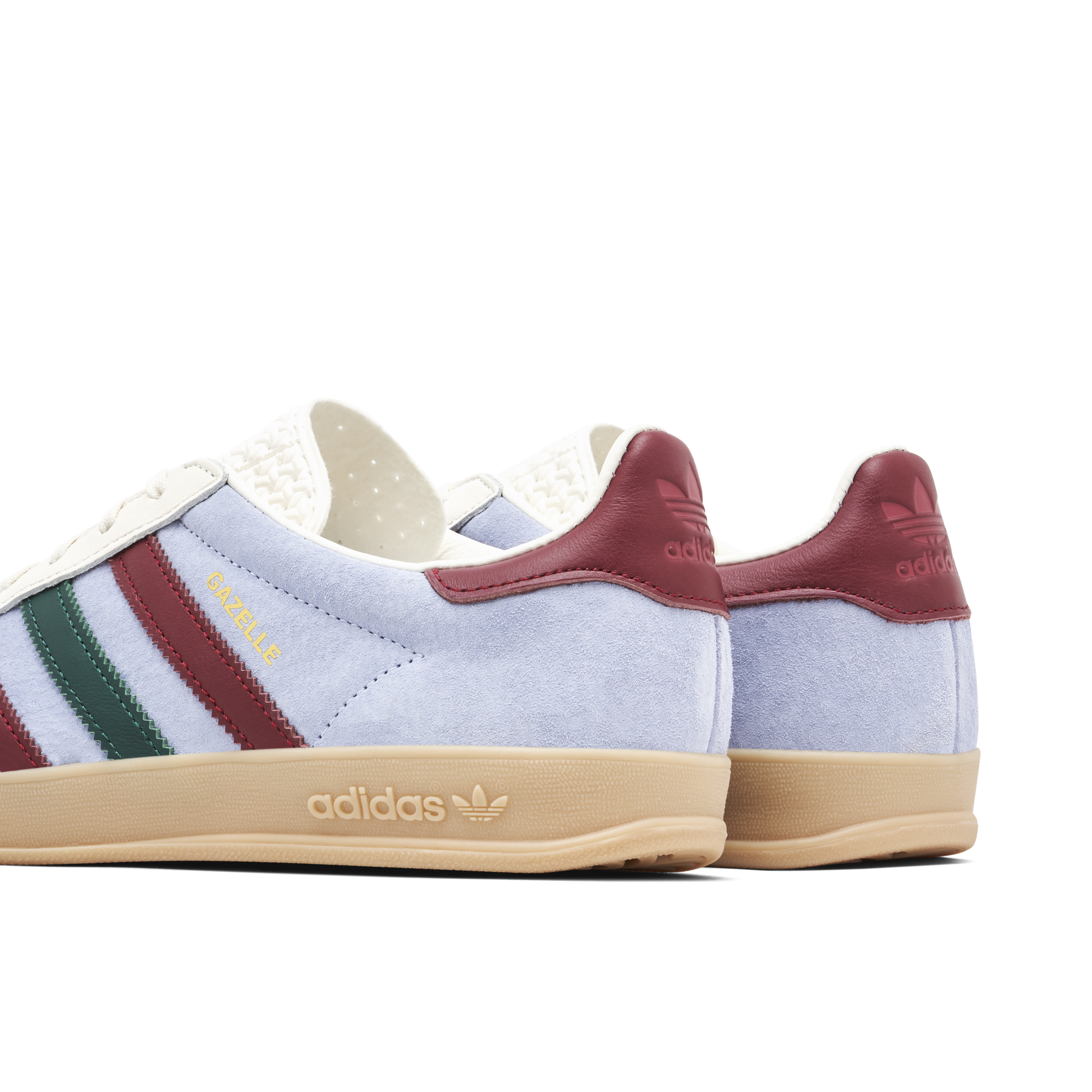 Adidas gazelle outlet gum sole burgundy