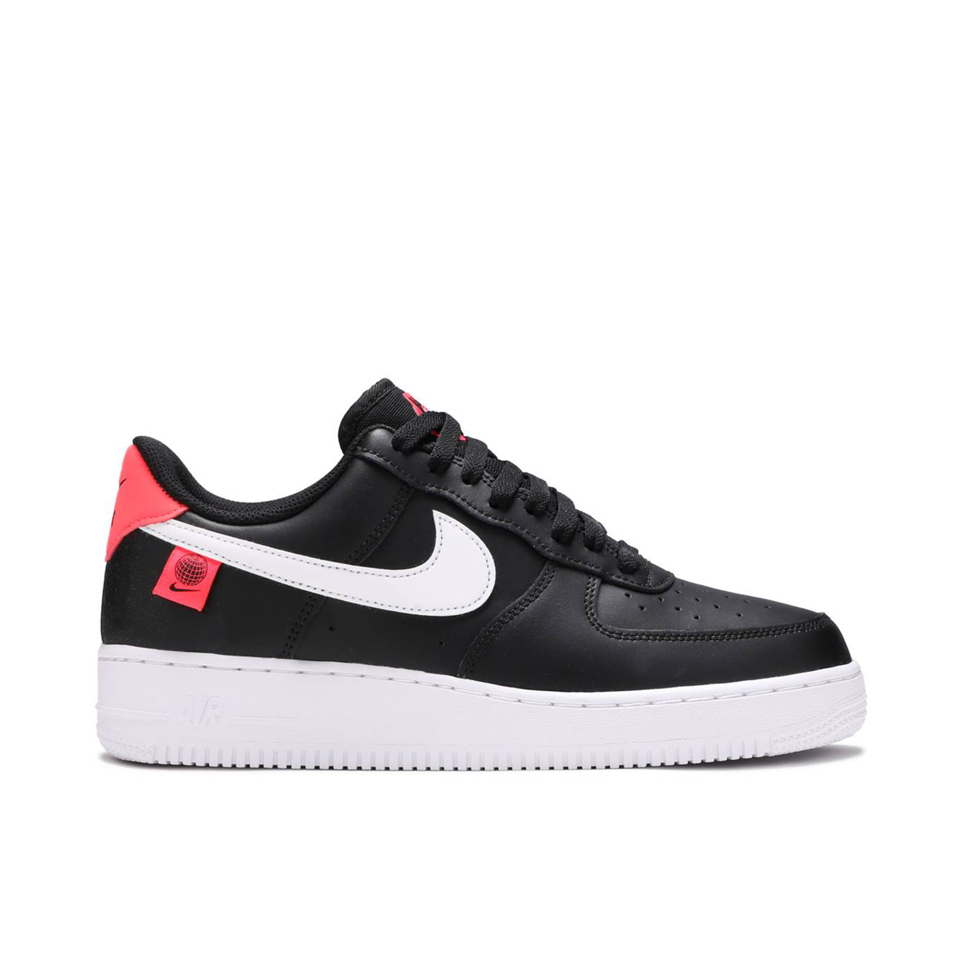 Nike Air Force 1 07 Low Worldwide Pack Men’s Size 11 Black Crimson  CK7648-001