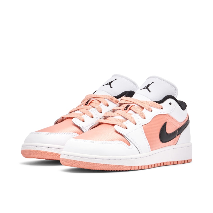 Jordan 1 Low White Light Madder Root (GS) Kids' - DM8960-801 - US