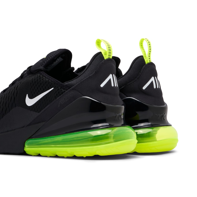 Nike air max 270 black and neon green Clearance