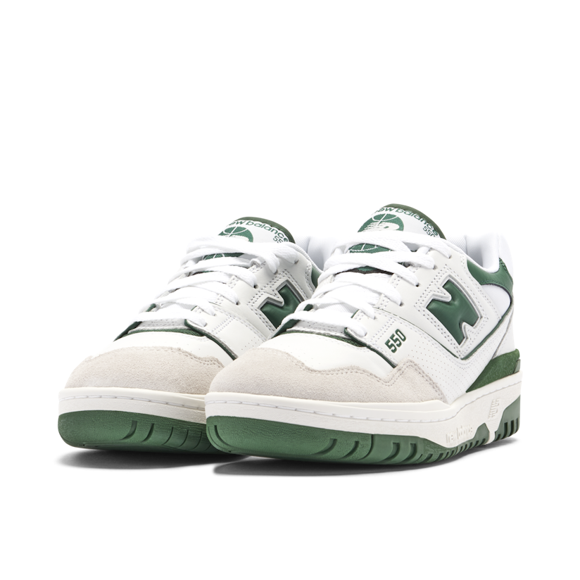 Green white new balance Clearance