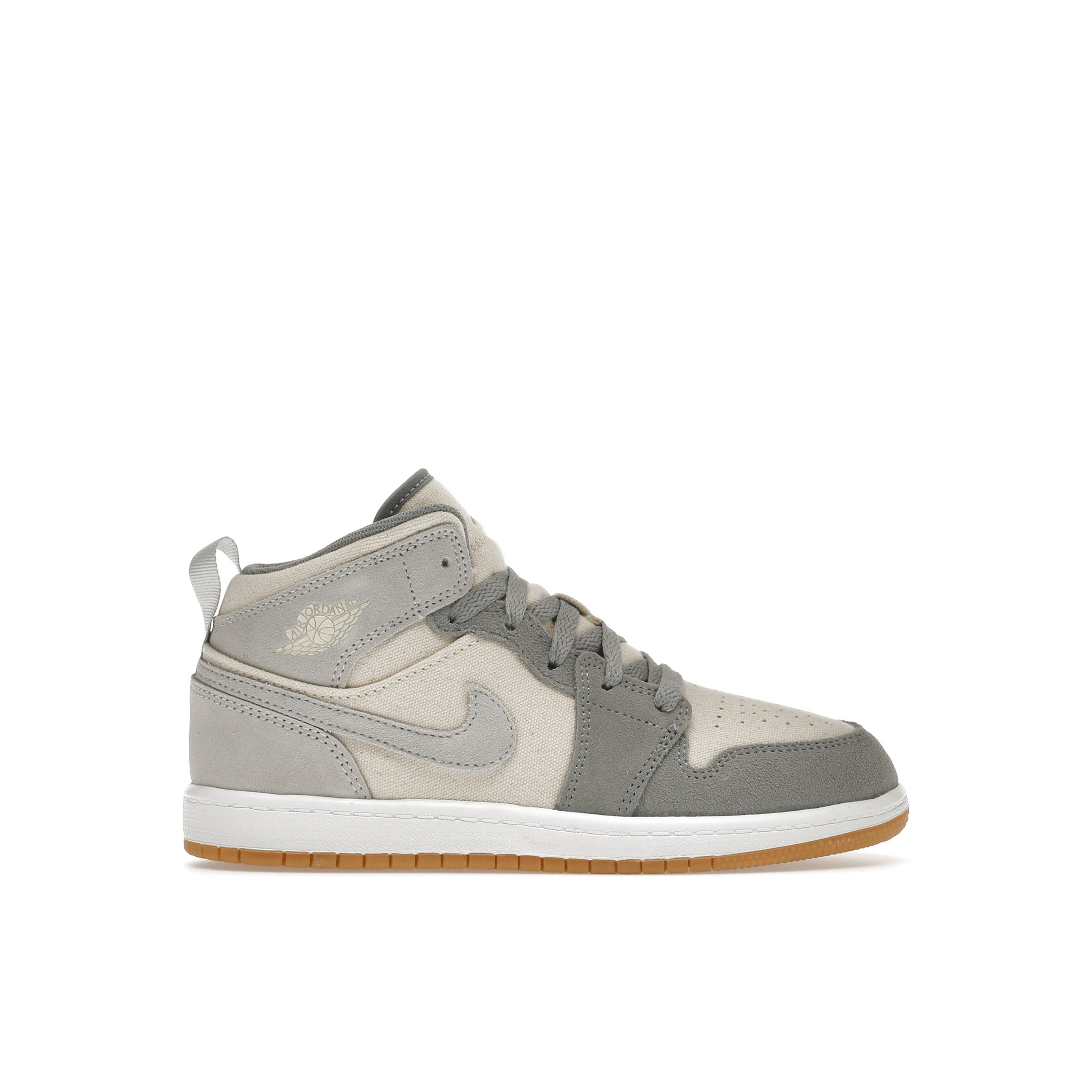 Air Jordan 1 Mid SE Coconut Milk Grey PS