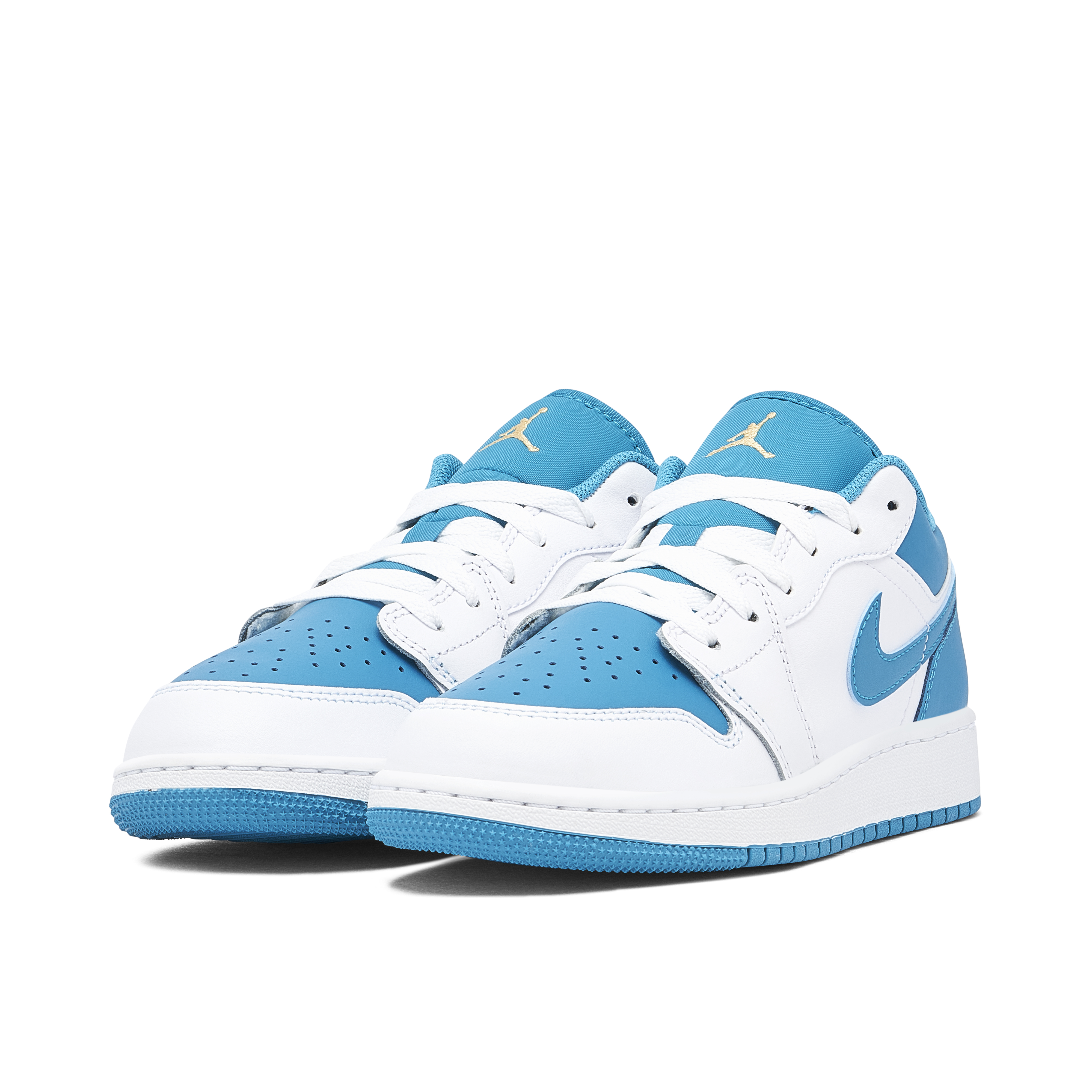 Air Jordan 1 Low White Teal GS | 553560-174 | Laced