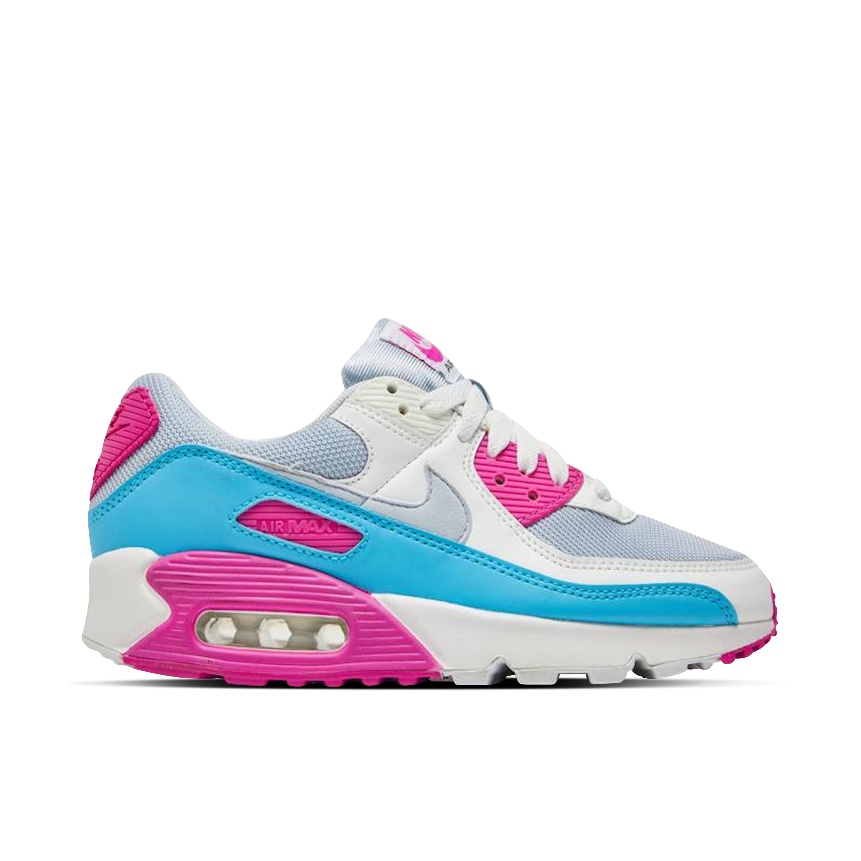 Air max 90 hotsell womens pink and blue