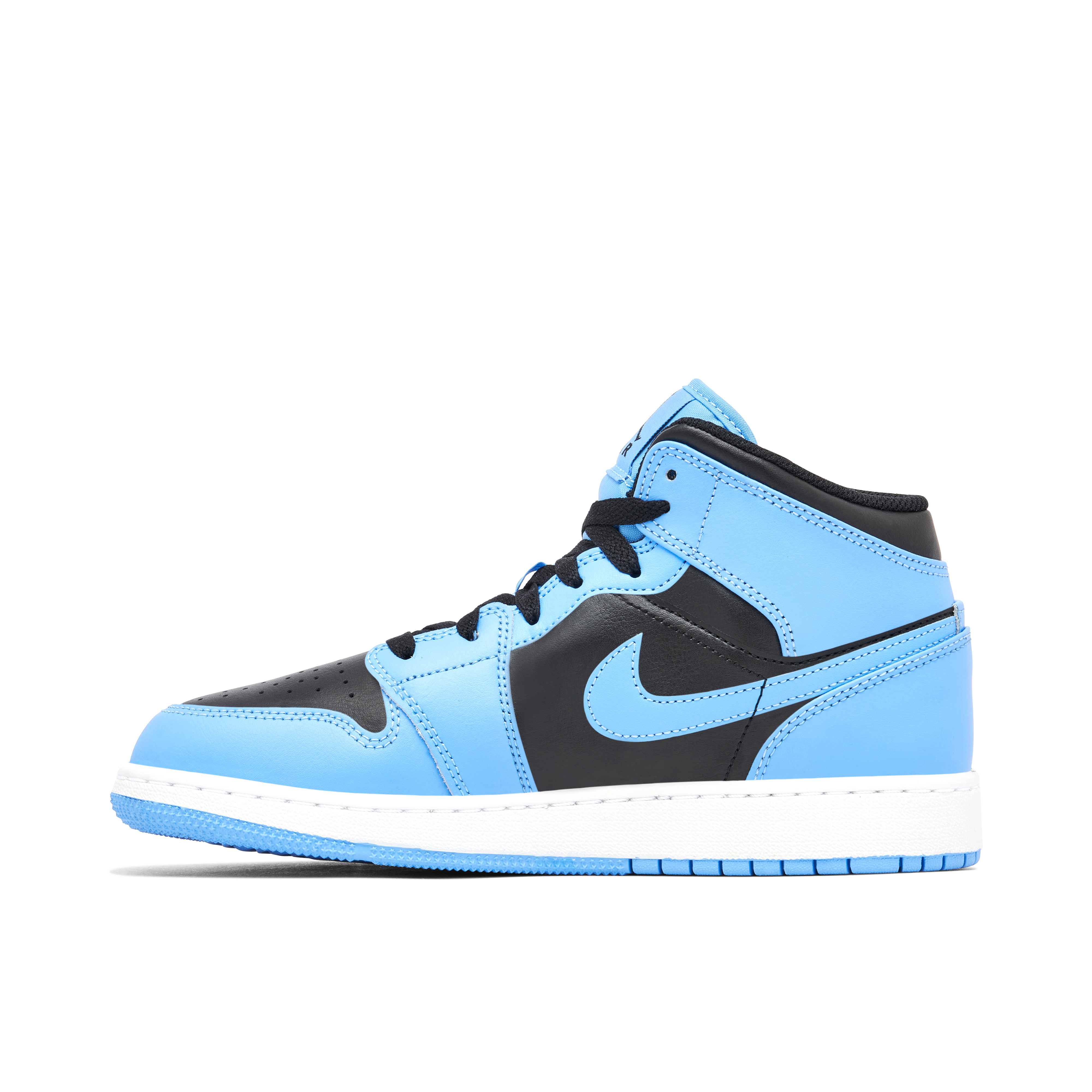 Air Jordan 1 Mid University Blue Black GS | DQ8423-401 | Laced